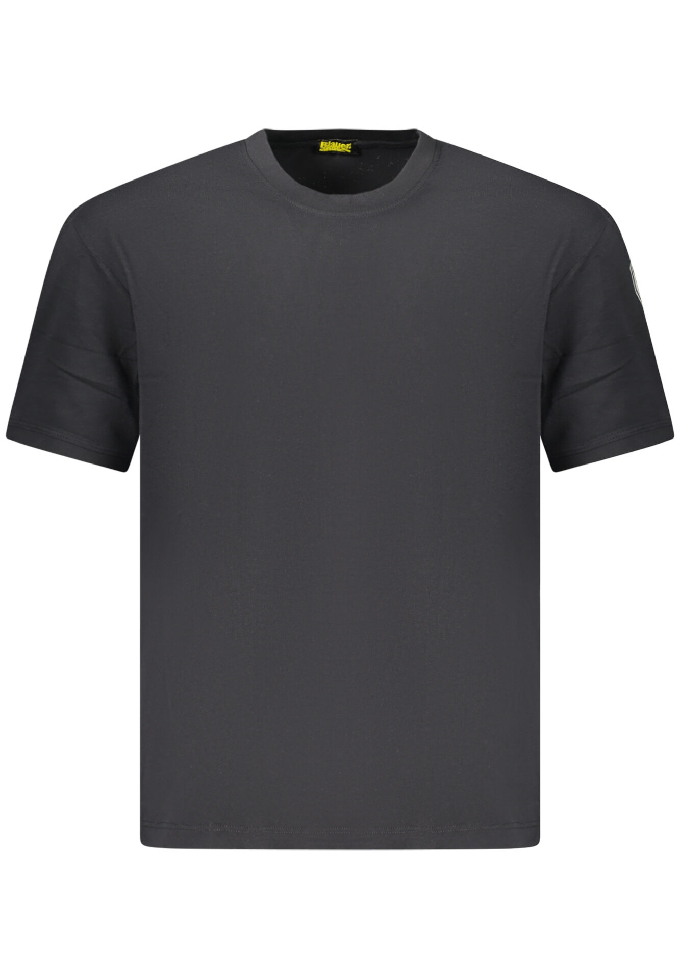 BLAUER APPAREL MEN'S SHORT-SLEEVE T-SHIRT BLACK