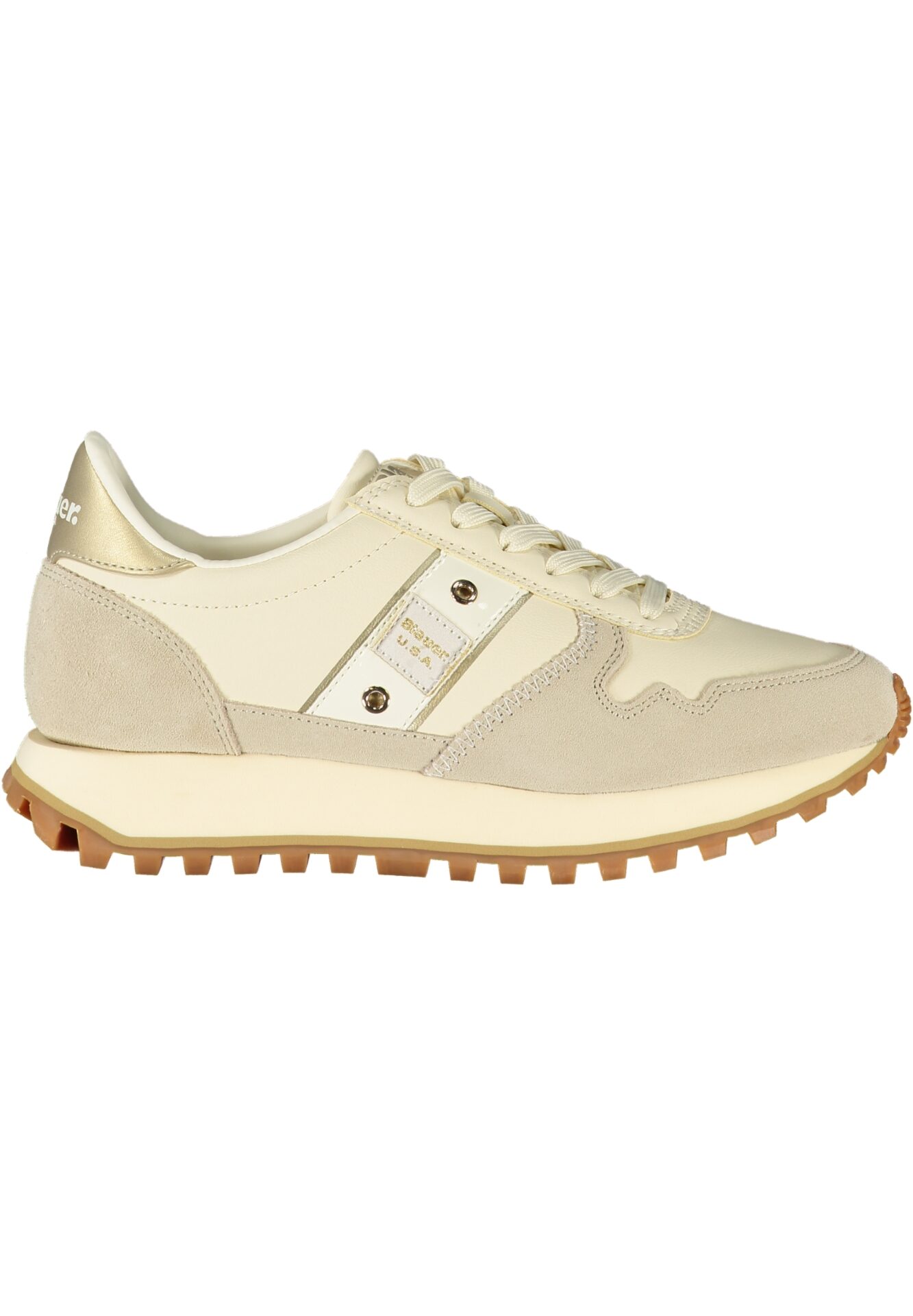 BLAUER WOMEN'S BEIGE SPORTS SHOES