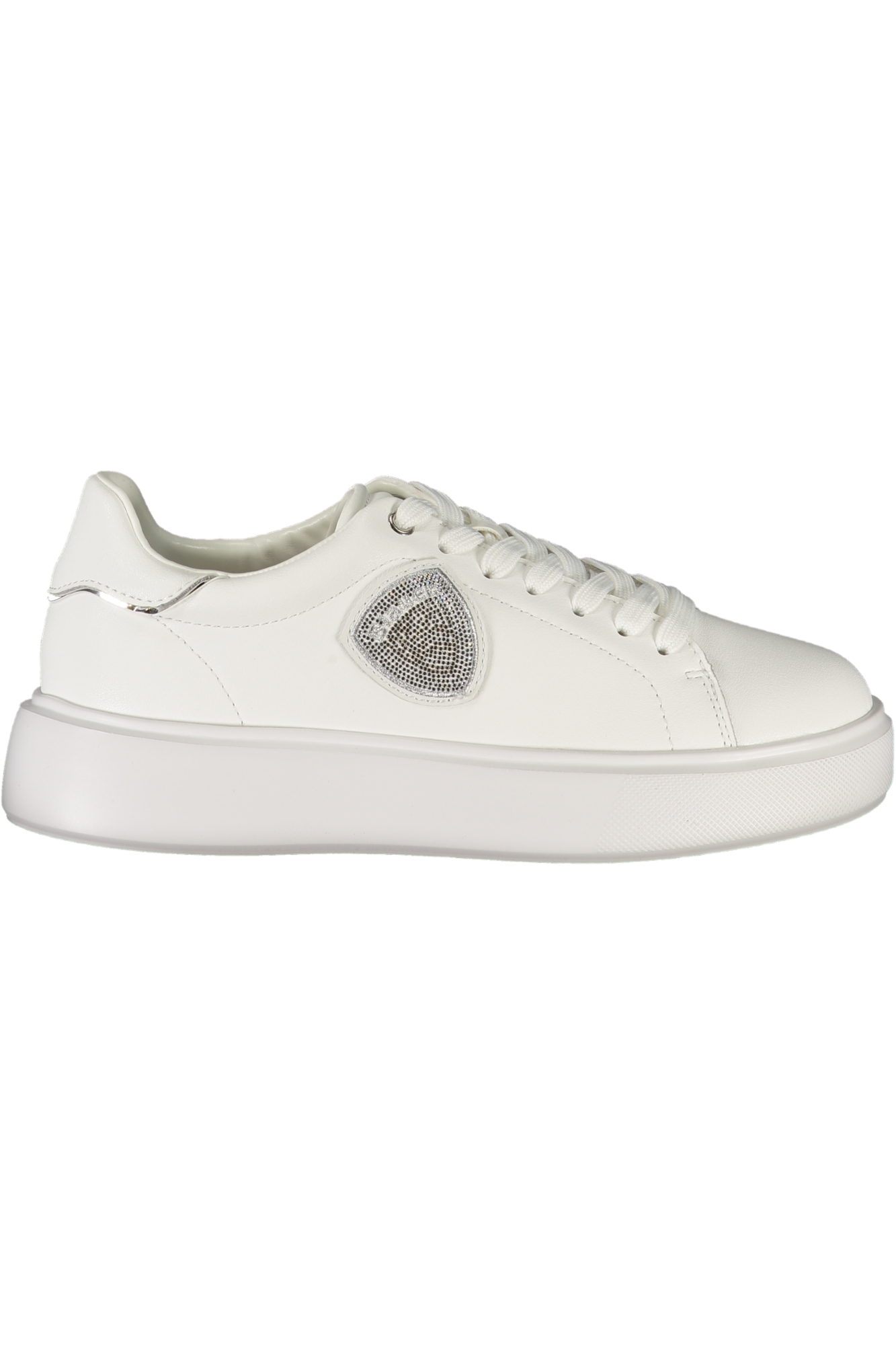 BLAUER WOMEN'S WHITE SPORTS SHOES BLAUER WOMEN'S WHITE SPORTS SHOES