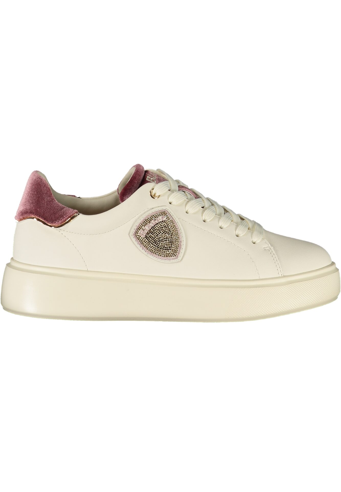 BLAUER WOMEN'S WHITE SPORTS SHOES