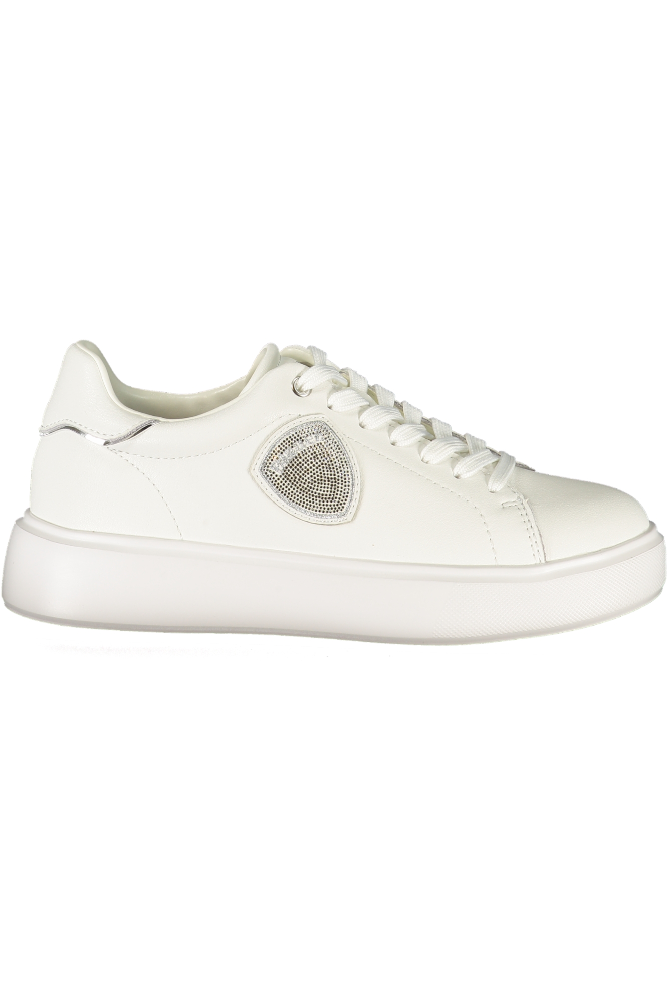 BLAUER WOMEN'S WHITE SPORTS SHOES BLAUER WOMEN'S WHITE SPORTS SHOES
