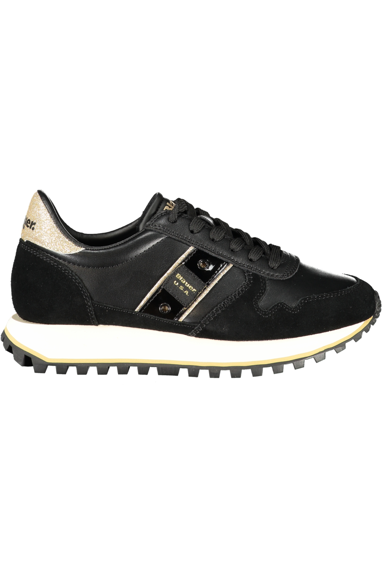 BLAUER WOMEN'S BLACK SPORTS SHOES BLAUER WOMEN'S BLACK SPORTS SHOES