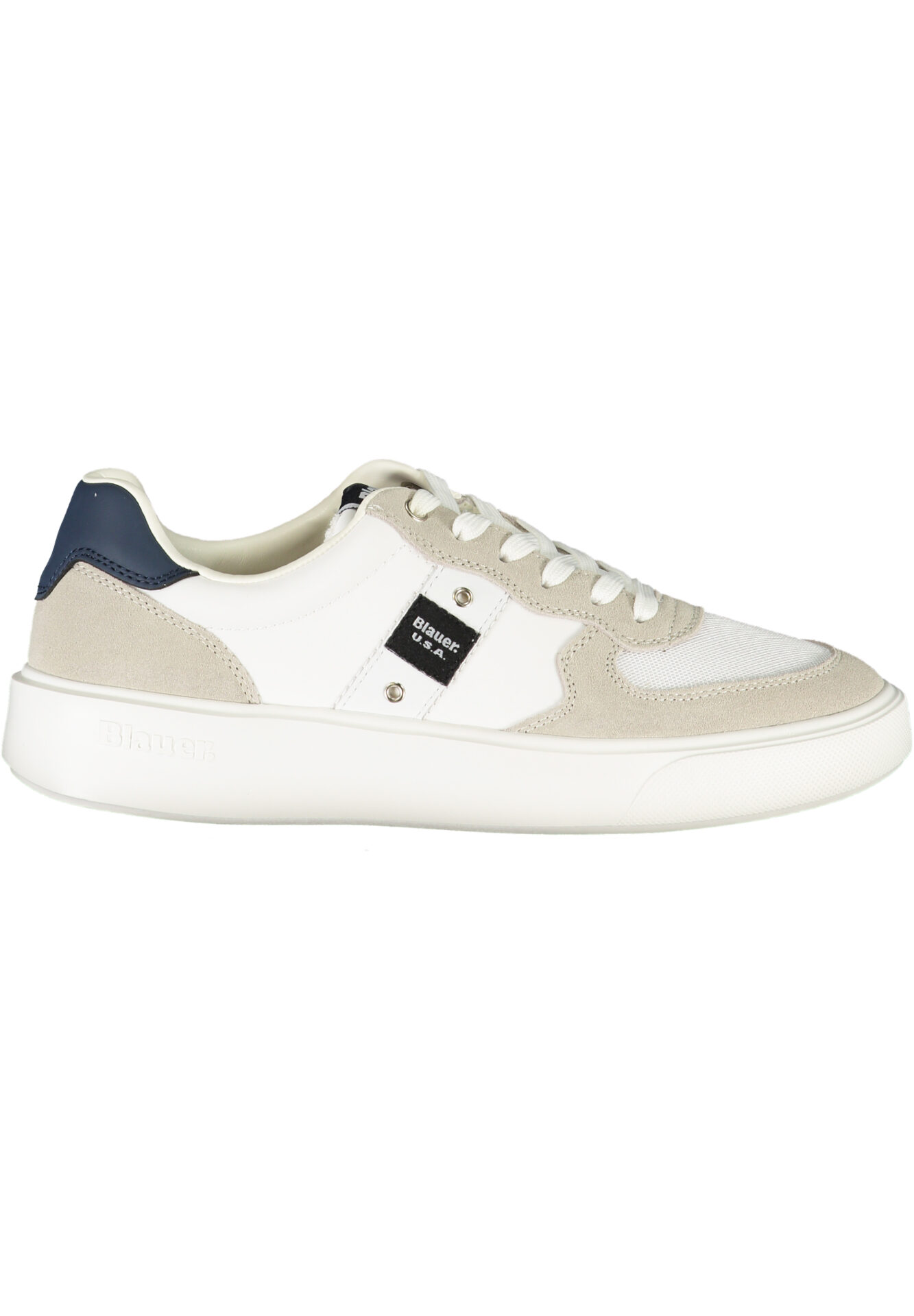 BLAUER SPORTS SHOES MEN WHITE