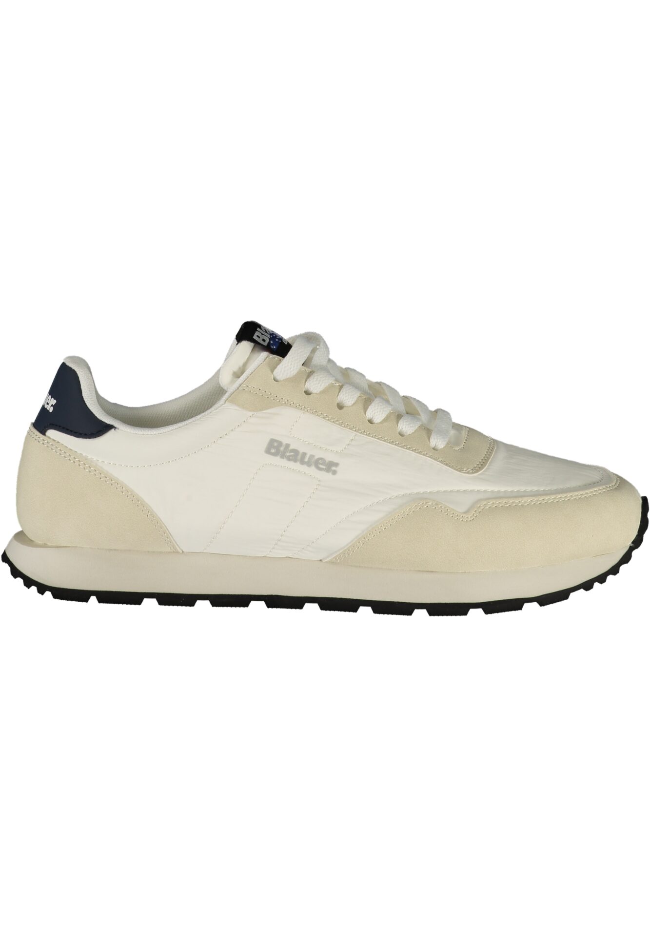 BLAUER MEN'S WHITE SPORTS SHOES
