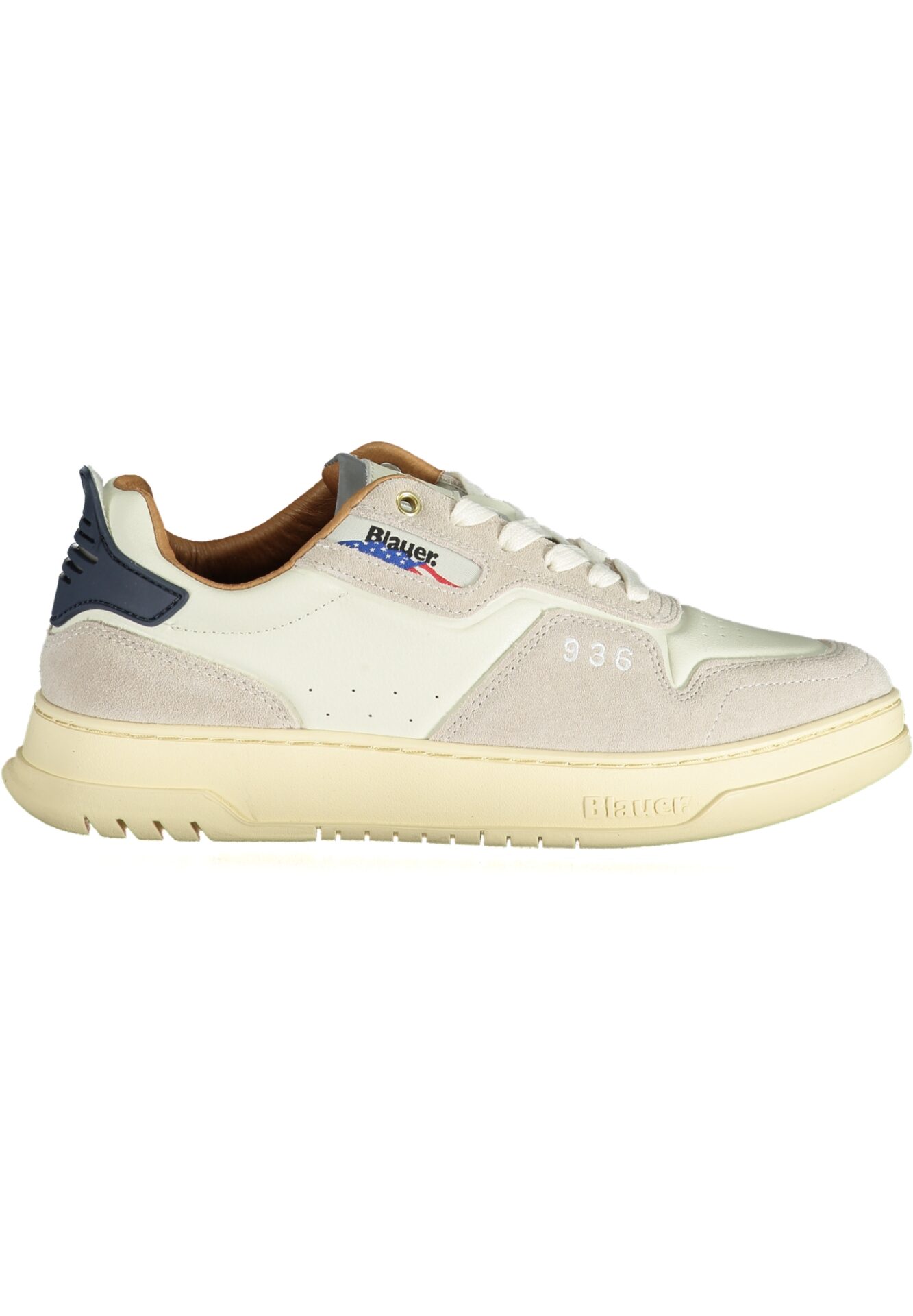 BLAUER SPORTS SHOES MEN WHITE