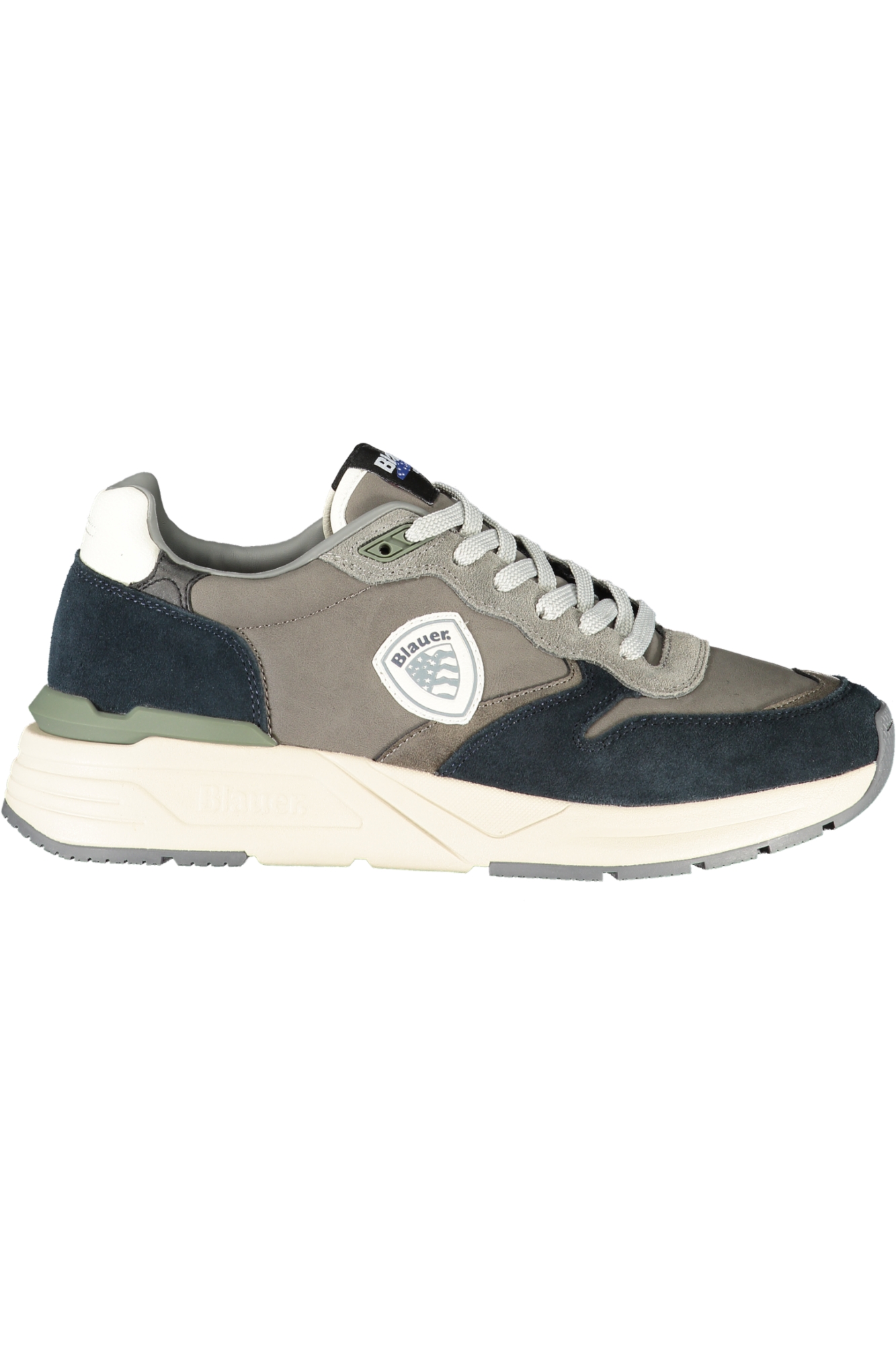BLAUER MEN'S SPORTS FOOTWEAR GREY BLAUER MEN'S SPORTS FOOTWEAR GREY