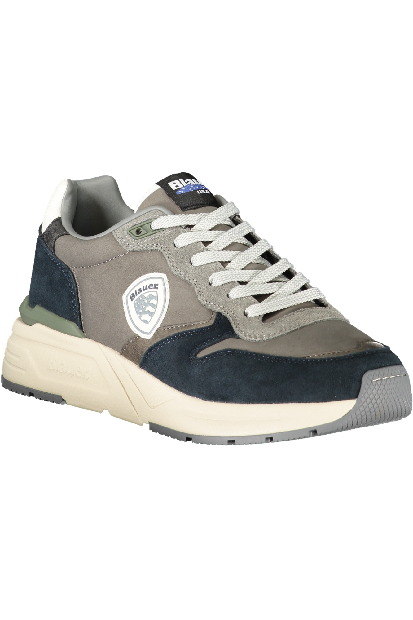 BLAUER MEN'S SPORTS FOOTWEAR GREY BLAUER MEN'S SPORTS FOOTWEAR GREY - Image 2