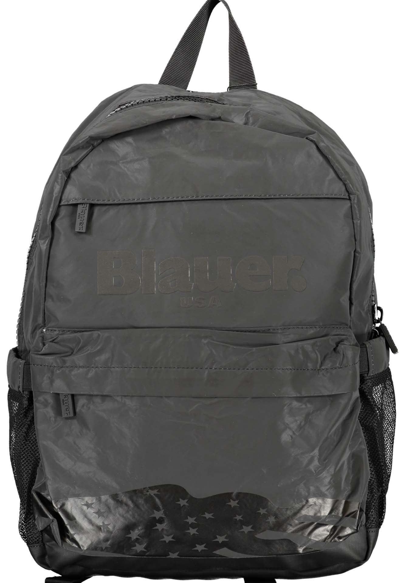 BLAUER MEN'S BLACK BACKPACK