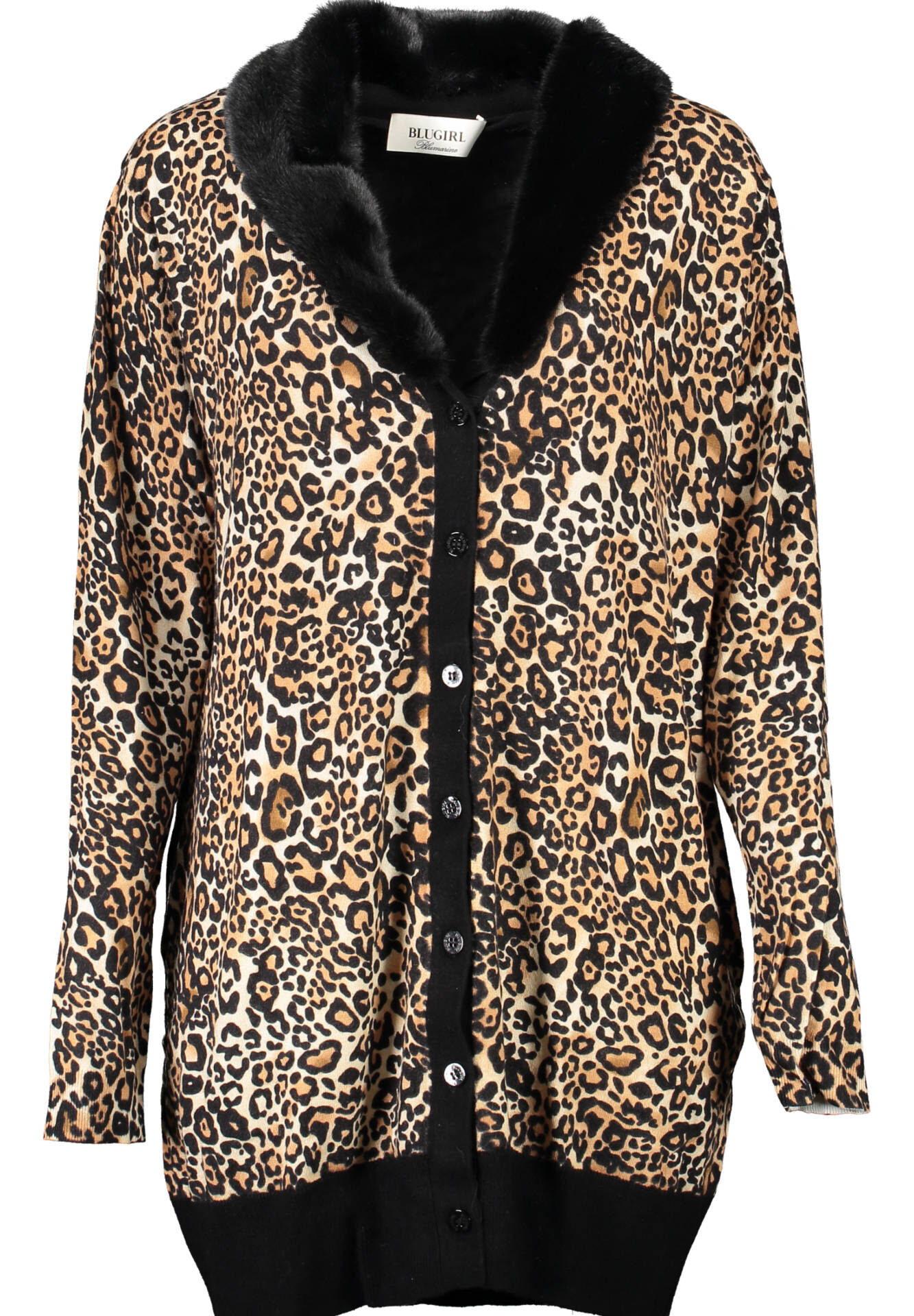 BLUGIRL CARDIGAN WOMAN BLACK