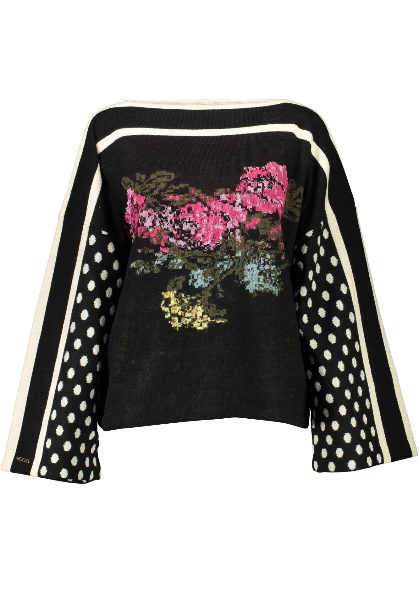 BLUGIRL BLACK WOMAN SWEATER
