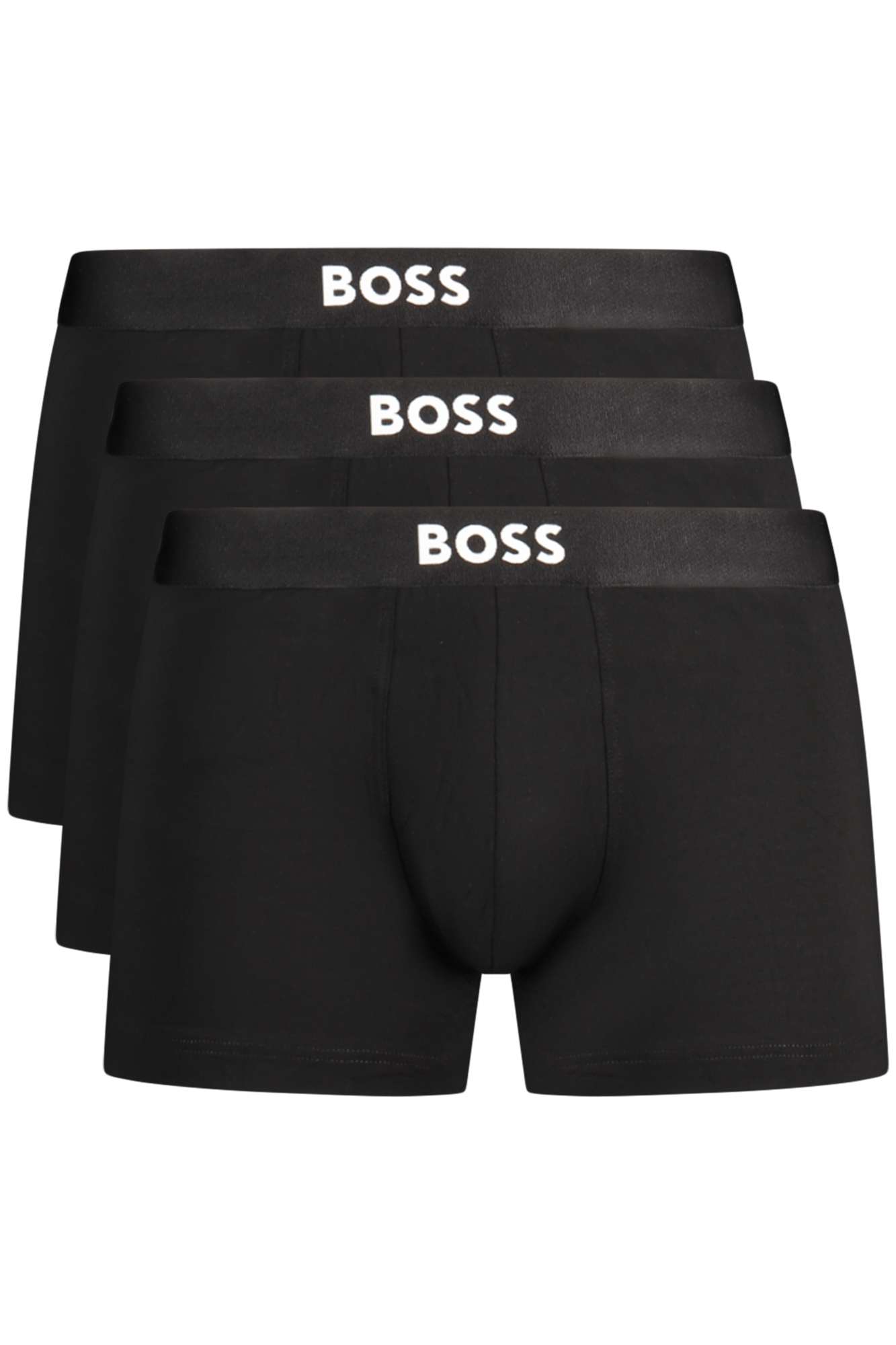 BOSS MEN'S BLACK BOXER BOSS MEN'S BLACK BOXER