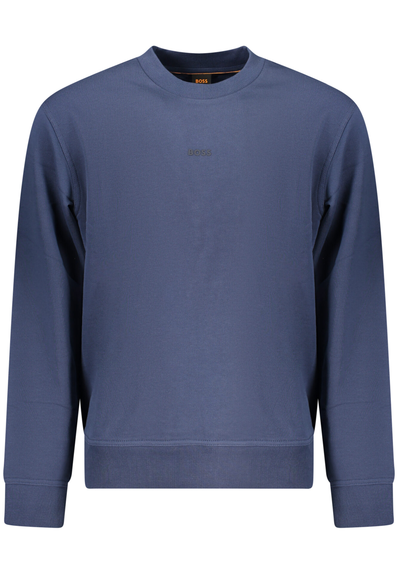 BOSS MEN'S BLUE ZIP-UP SWEATSHIRT