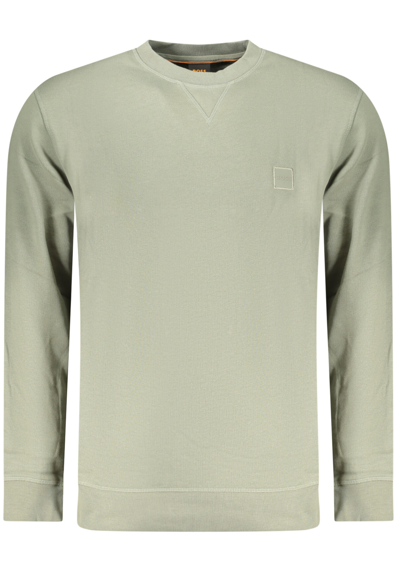 BOSS MEN'S ZIP-UP SWEATSHIRT, GREEN