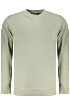 BOSS MEN'S ZIP-UP SWEATSHIRT, GREEN