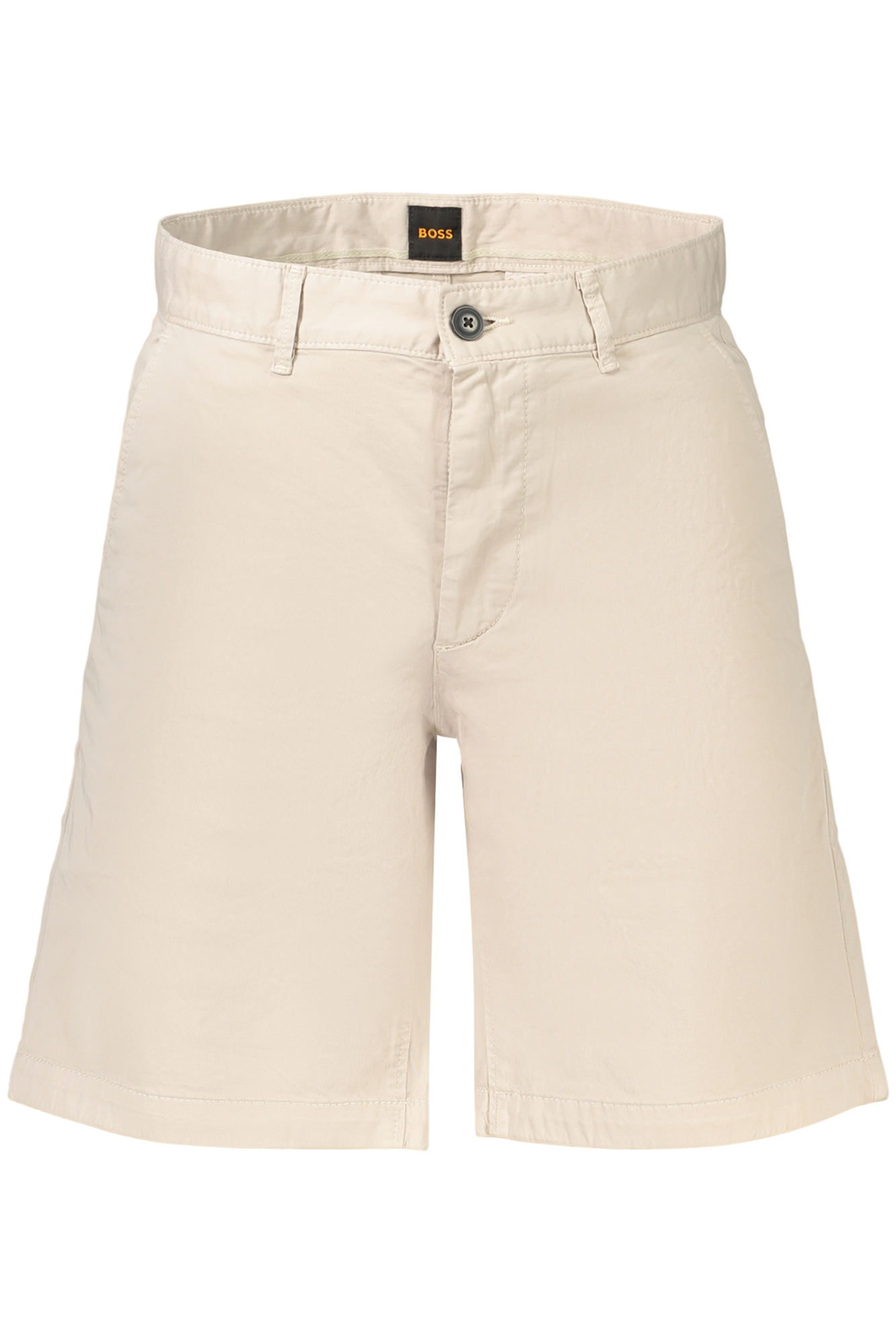BOSS MEN'S BEIGE BERMUDA SHORTS BOSS MEN'S BEIGE BERMUDA SHORTS