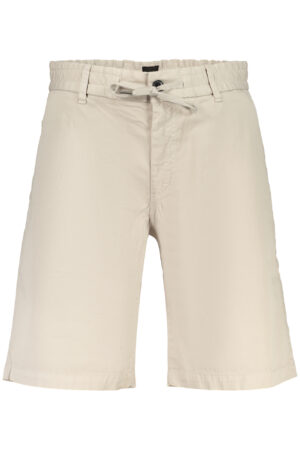 BOSS MEN'S BEIGE BERMUDA SHORTS