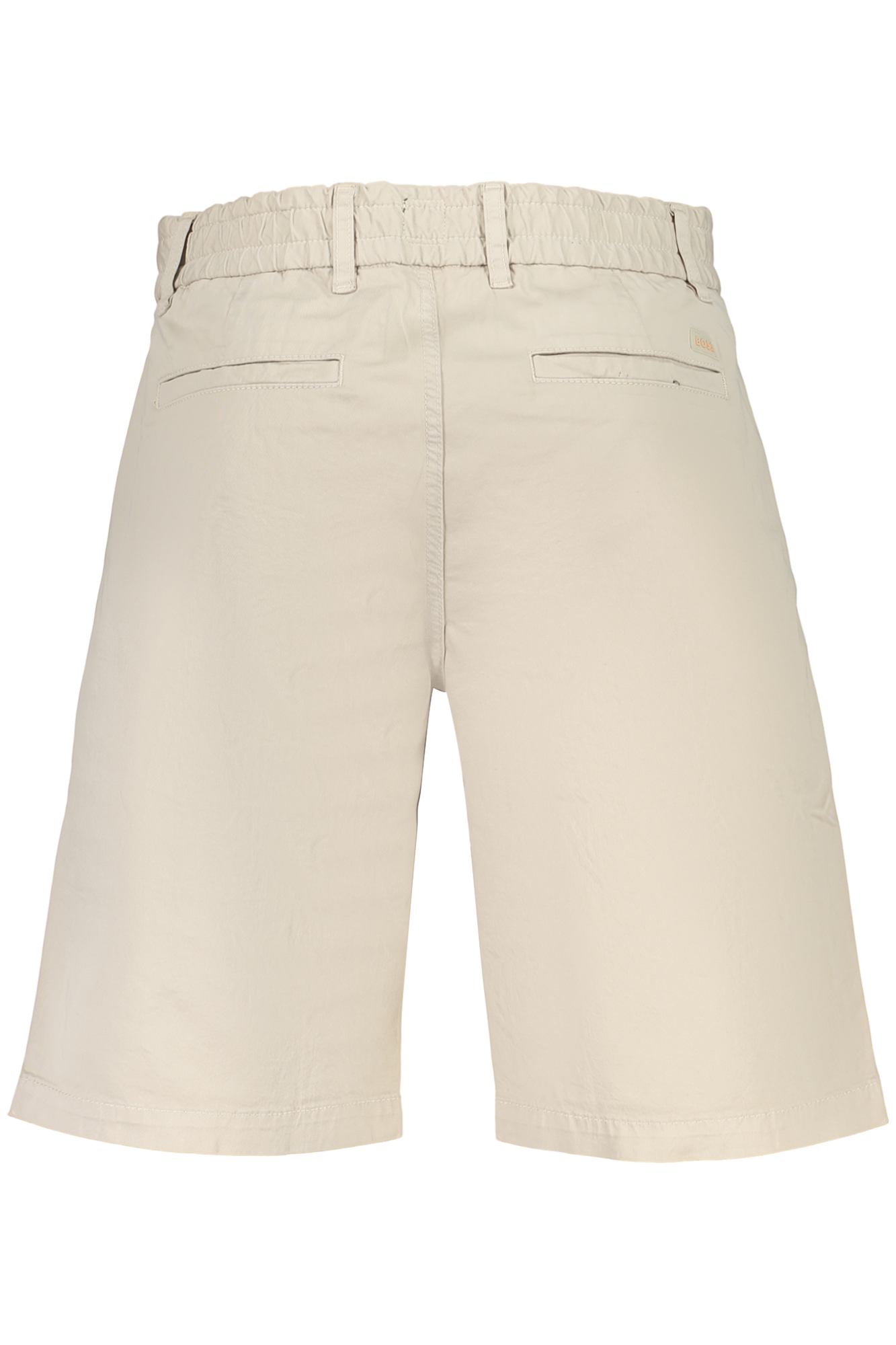 BOSS MEN'S BEIGE BERMUDA SHORTS BOSS MEN'S BEIGE BERMUDA SHORTS - Image 2