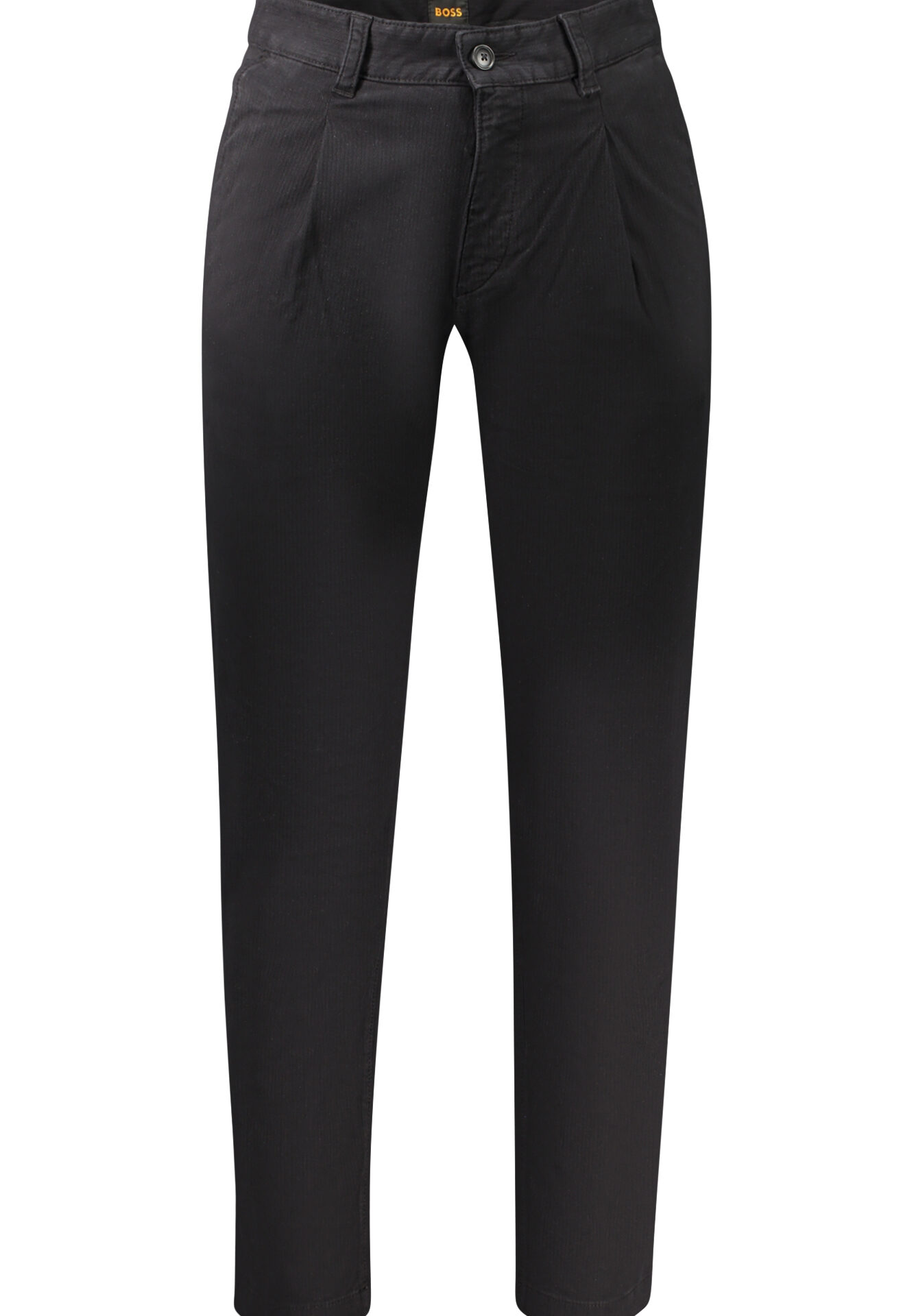 BOSS MEN'S BLACK TROUSERS