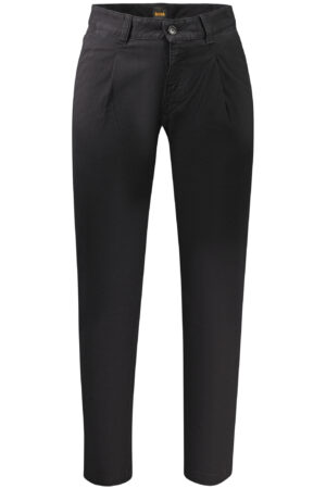 BOSS MEN'S BLACK TROUSERS