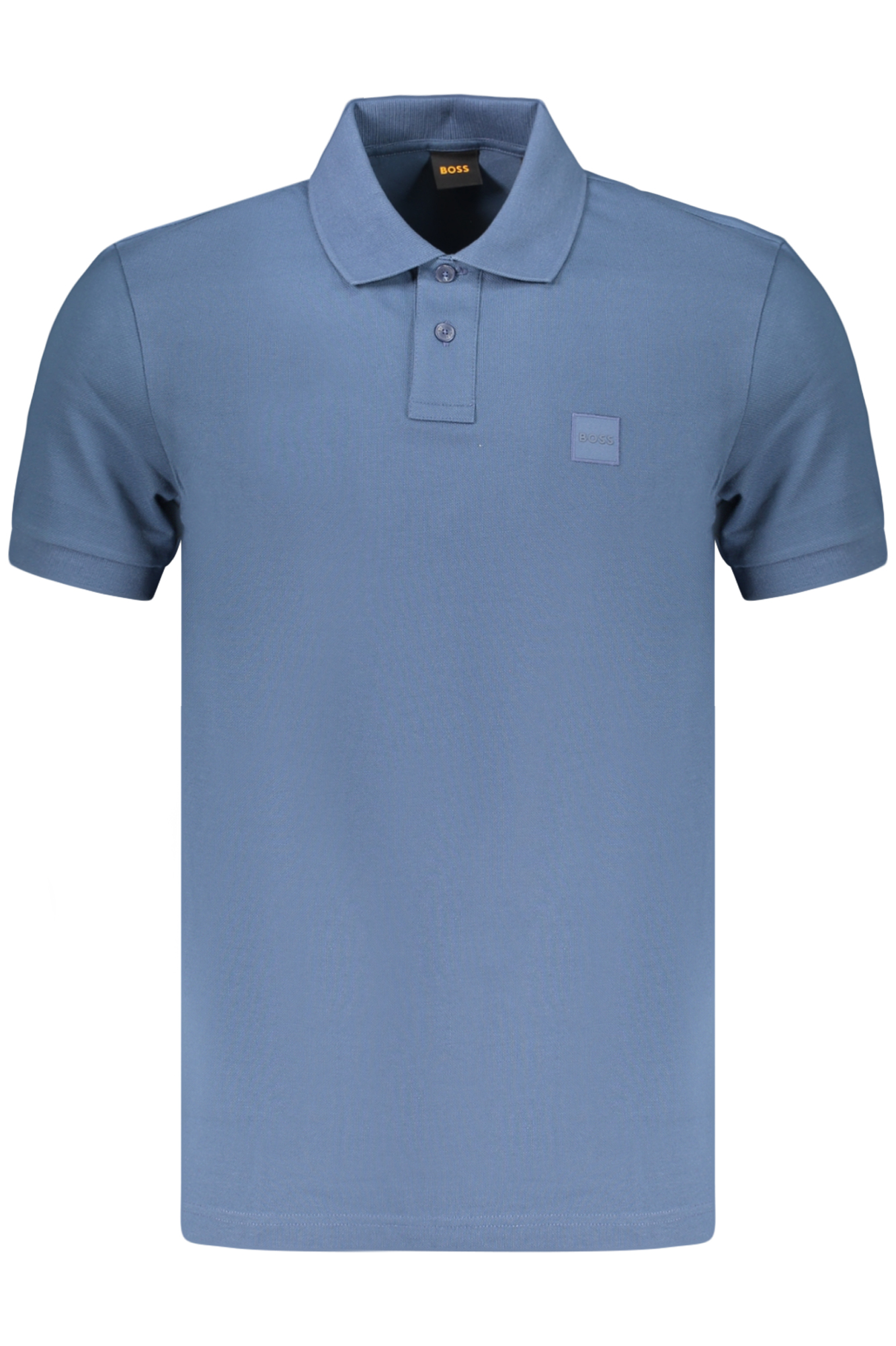 BOSS MEN'S SHORT-SLEEVE POLO SHIRT, BLUE BOSS MEN'S SHORT-SLEEVE POLO SHIRT, BLUE