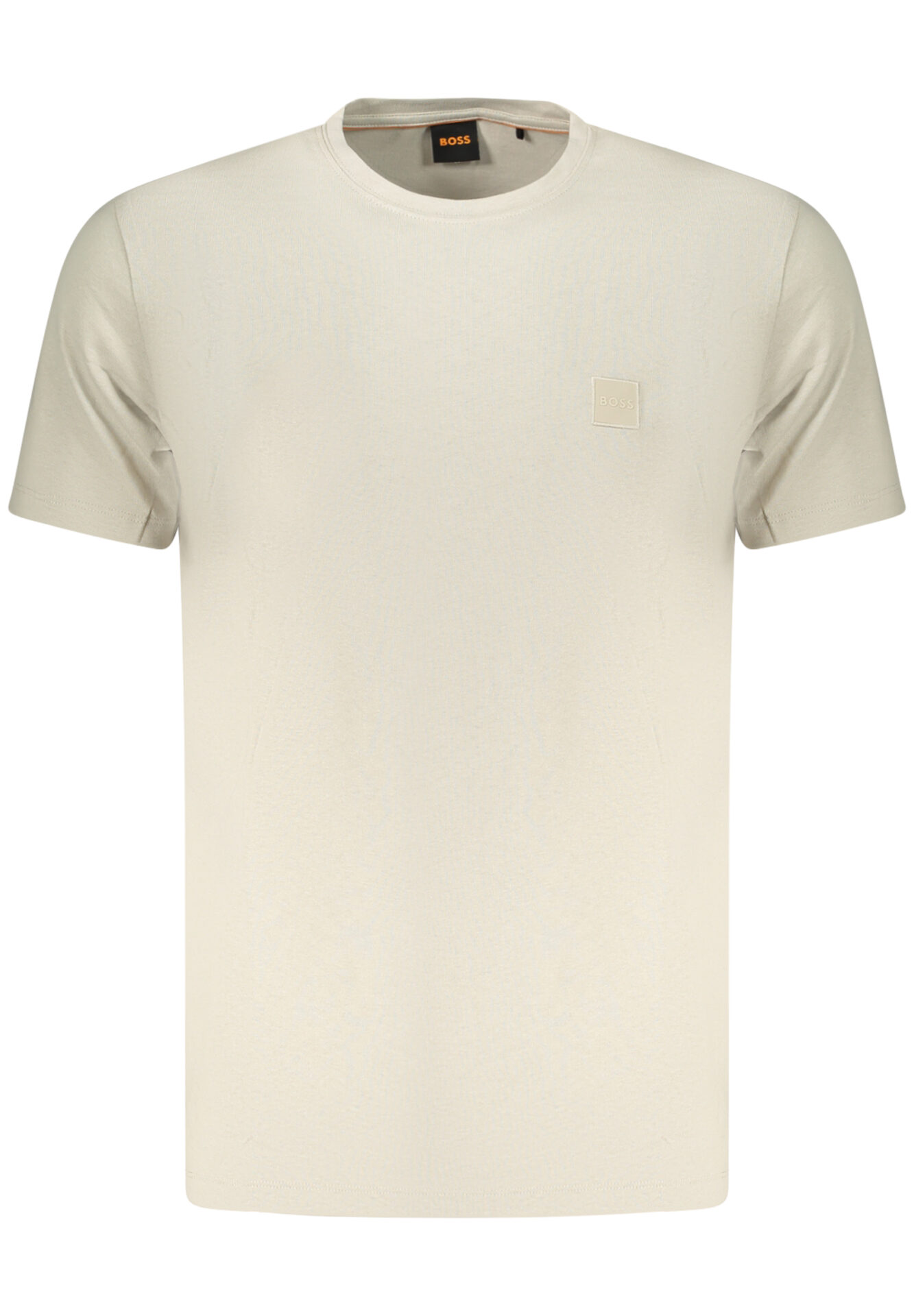 BOSS MEN'S SHORT-SLEEVE T-SHIRT BEIGE