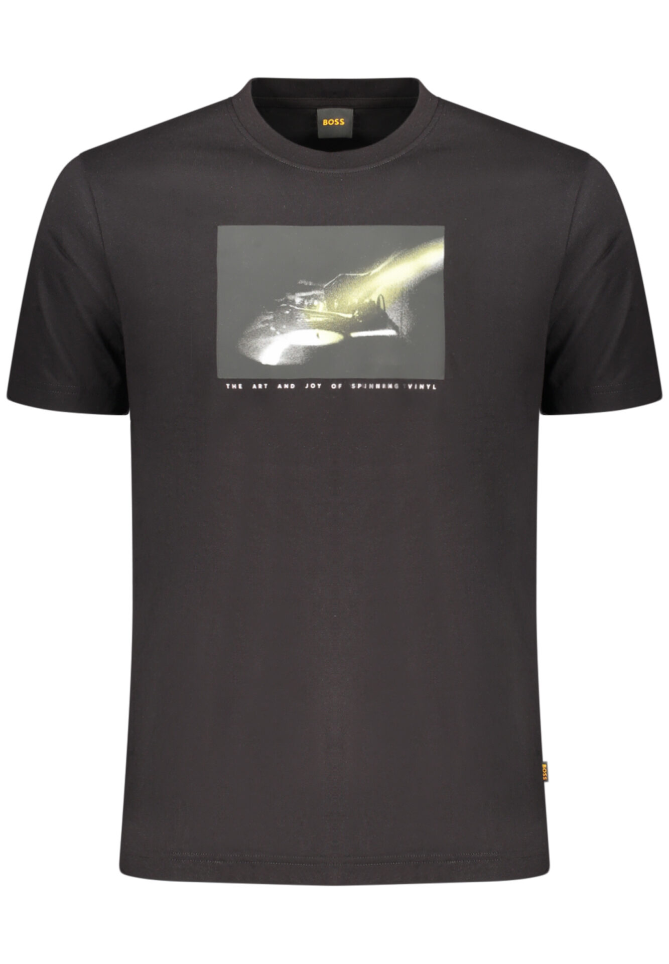 BOSS MEN'S SHORT-SLEEVE T-SHIRT BLACK