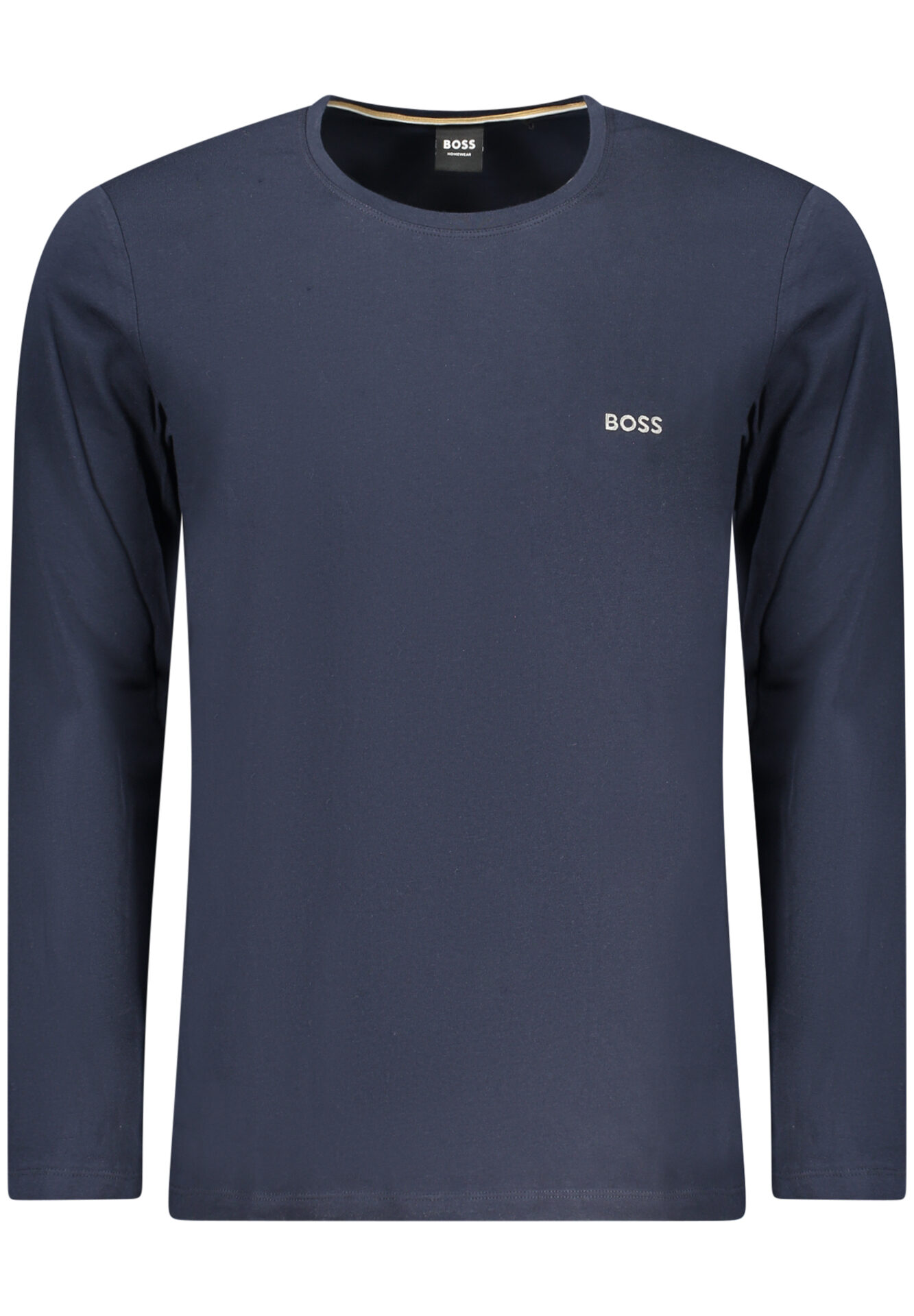 BOSS MEN'S LONG-SLEEVED T-SHIRT, BLUE