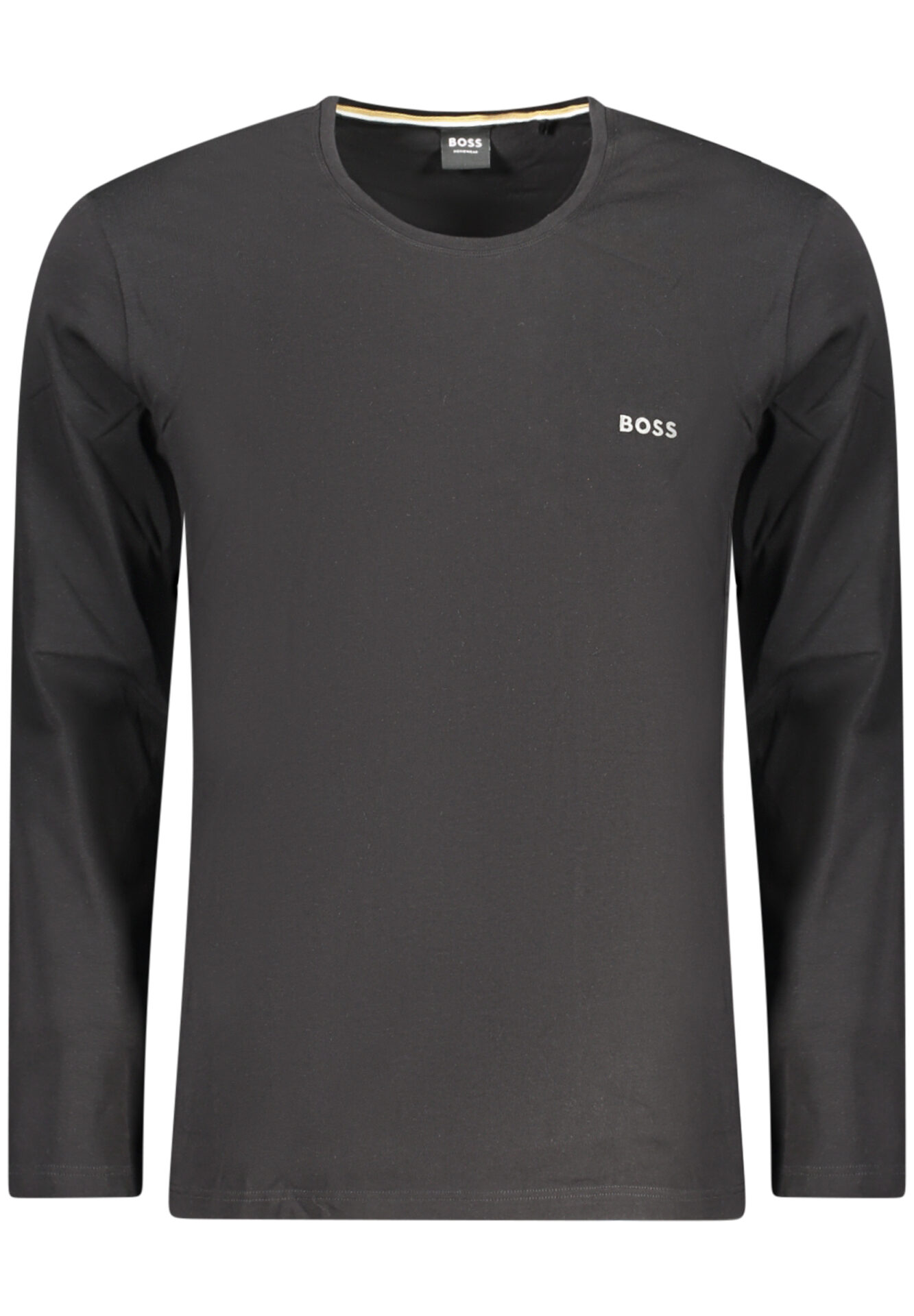 BOSS MEN'S LONG-SLEEVED T-SHIRT BLACK