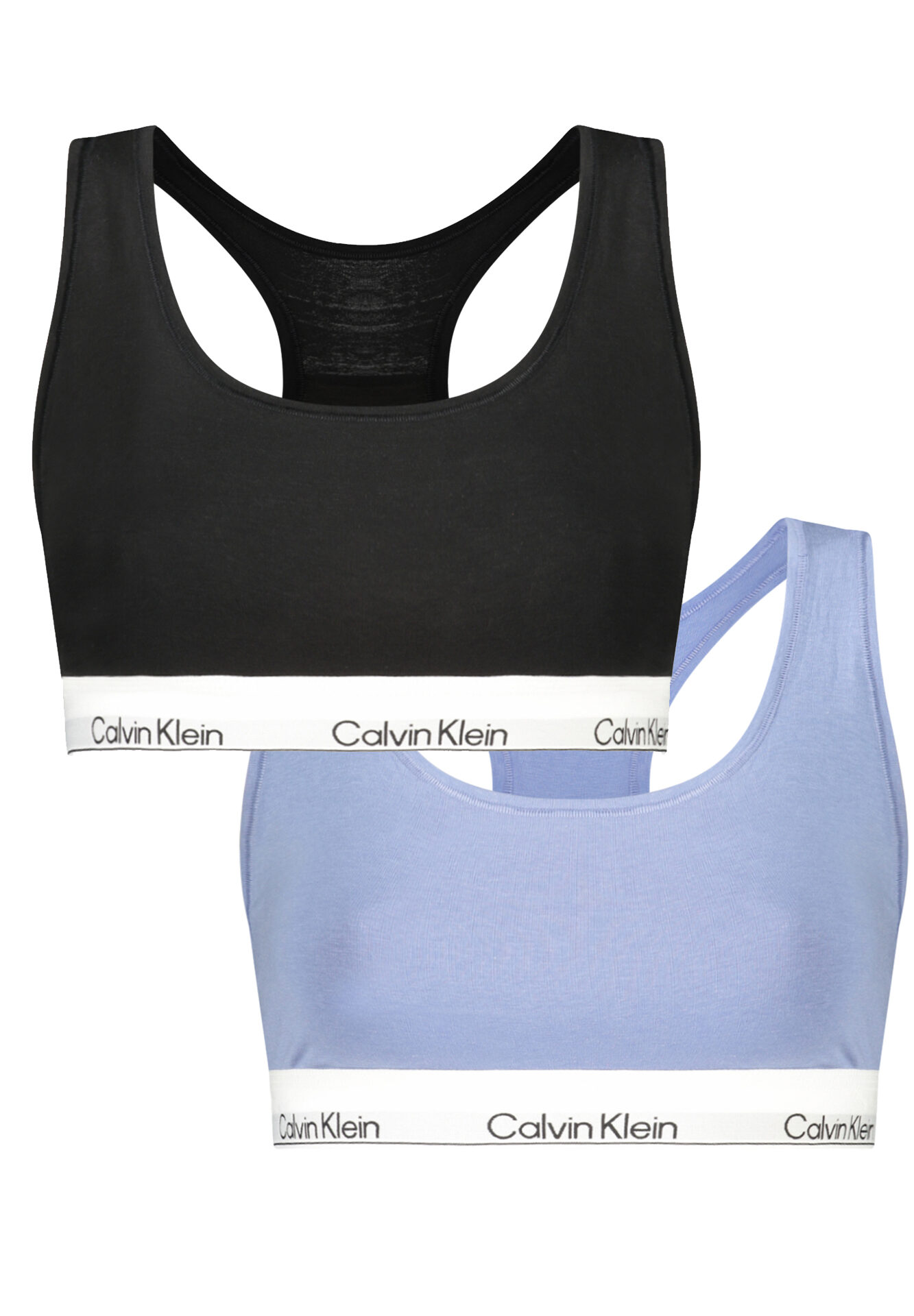 CALVIN KLEIN WOMEN'S BLUE BRALETTE
