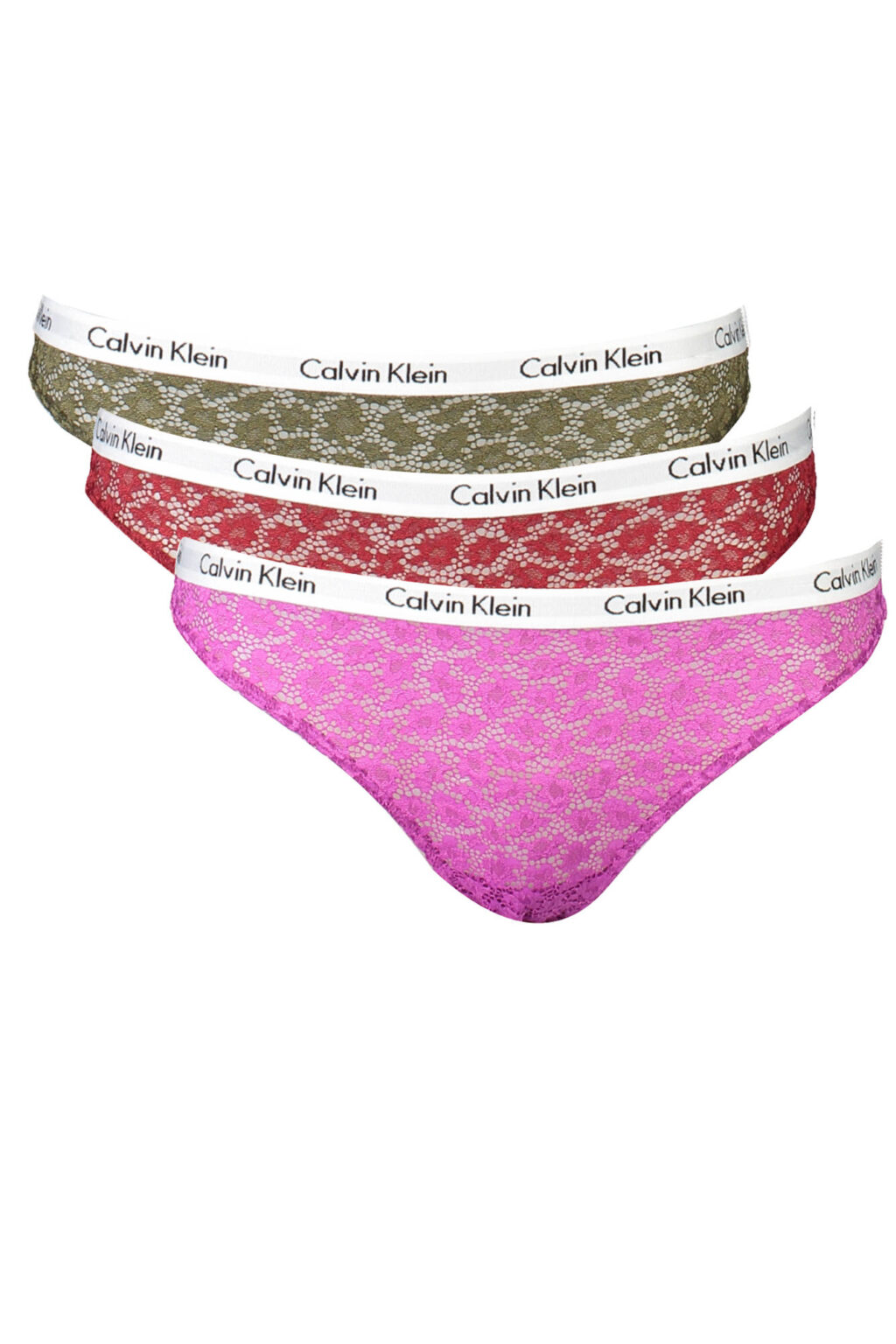 CALVIN KLEIN žalios braziliško stiliaus kelnaitės