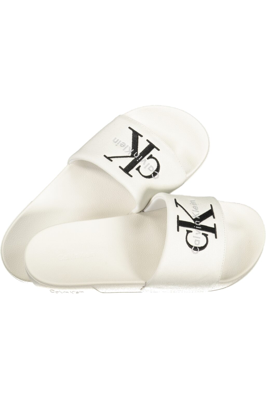 calvinkleincalzaturaciabattauomobianco_1 CALVIN KLEIN vyriškos šlepetės, baltos