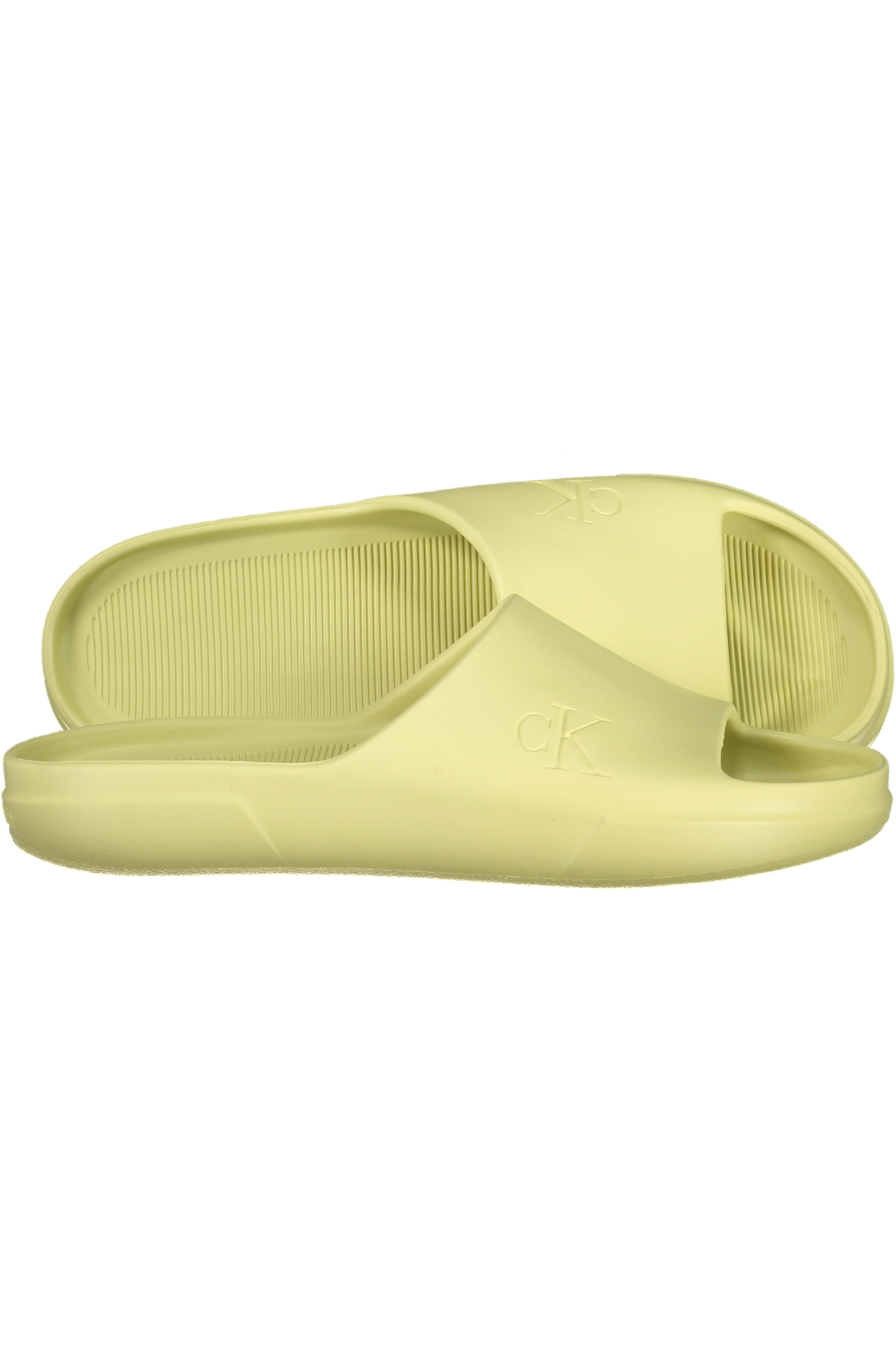 CALVIN KLEIN MEN'S YELLOW SLIPPER FOOTWEAR CALVIN KLEIN MEN'S YELLOW SLIPPER FOOTWEAR - Image 2