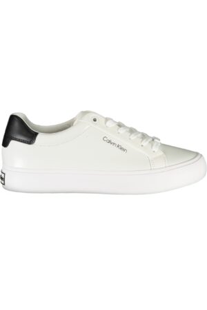 CALVIN KLEIN balti moteriški sportiniai batai