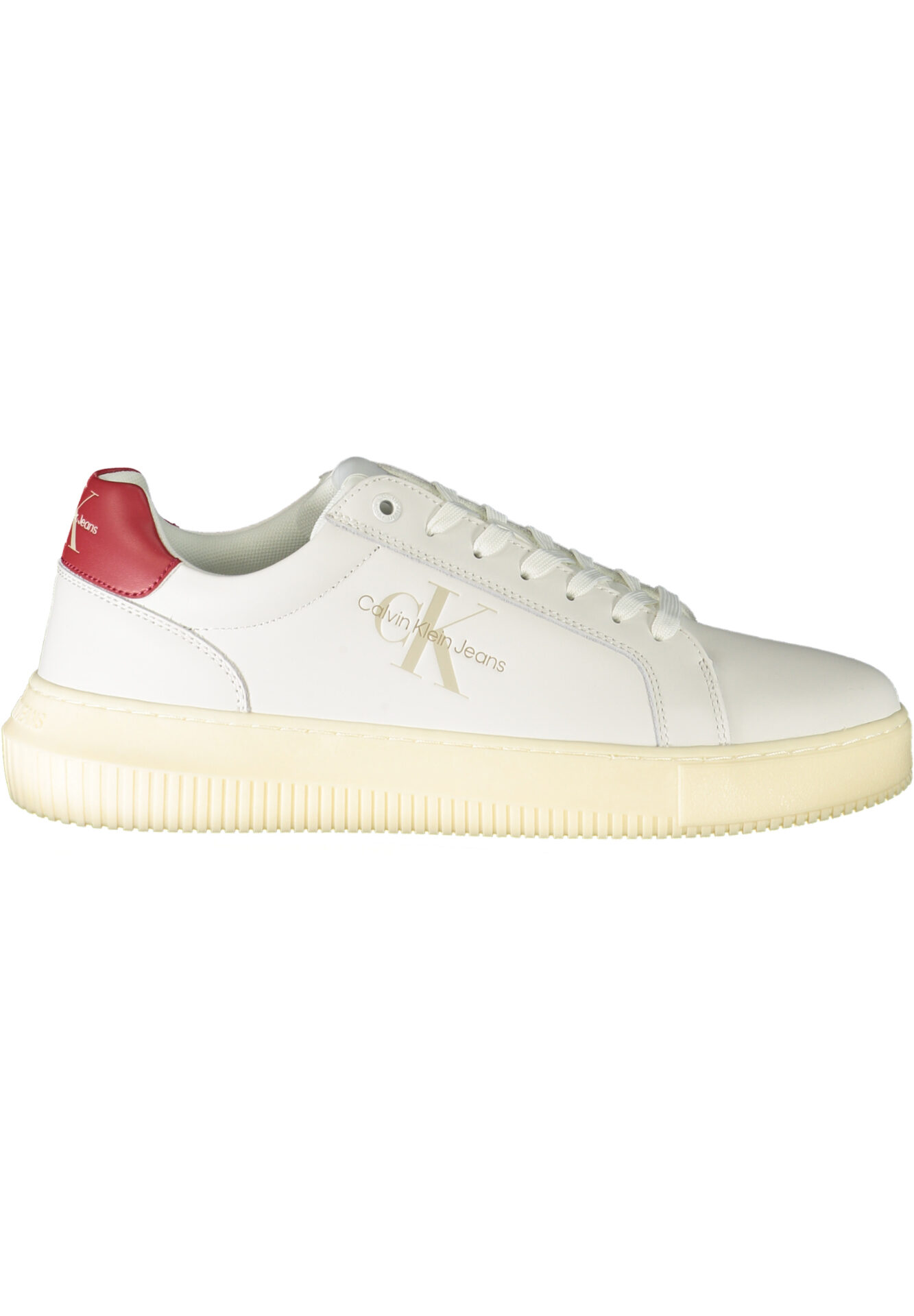 CALVIN KLEIN WHITE MEN'S SPORTS SHOES