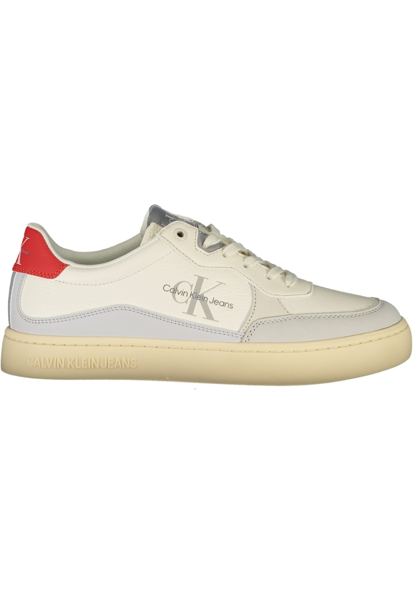 CALVIN KLEIN WHITE MEN'S SPORTS SHOES