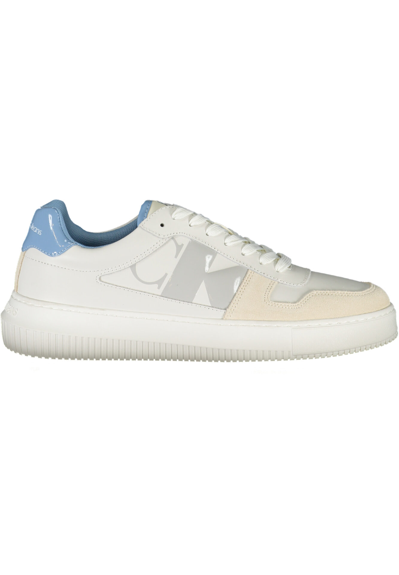 CALVIN KLEIN WHITE MEN'S SPORTS SHOES