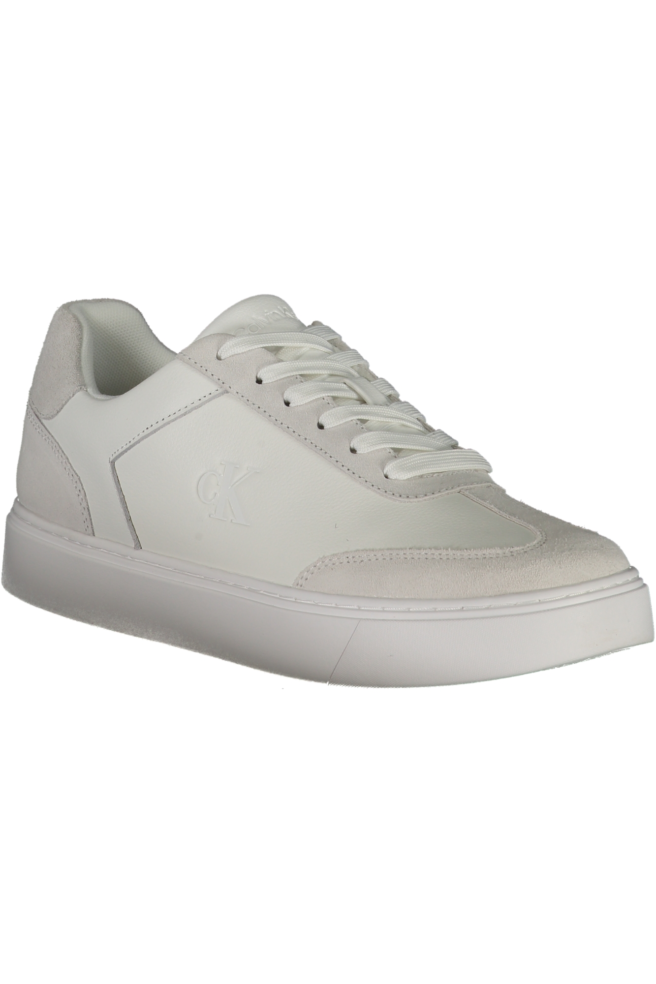 CALVIN KLEIN MEN'S WHITE SPORTS SHOES CALVIN KLEIN MEN'S WHITE SPORTS SHOES - Image 2