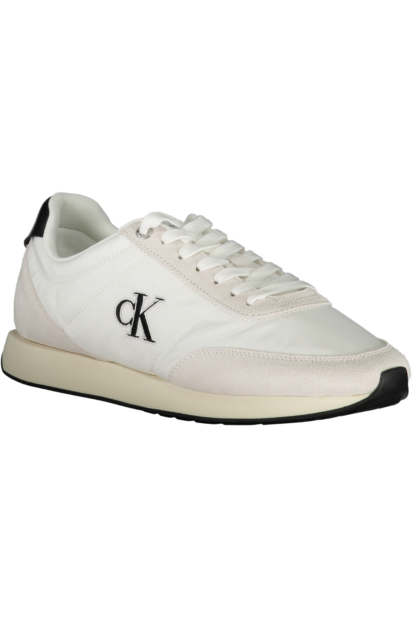 CALVIN KLEIN MEN'S WHITE SPORTS SHOES CALVIN KLEIN MEN'S WHITE SPORTS SHOES - Image 2