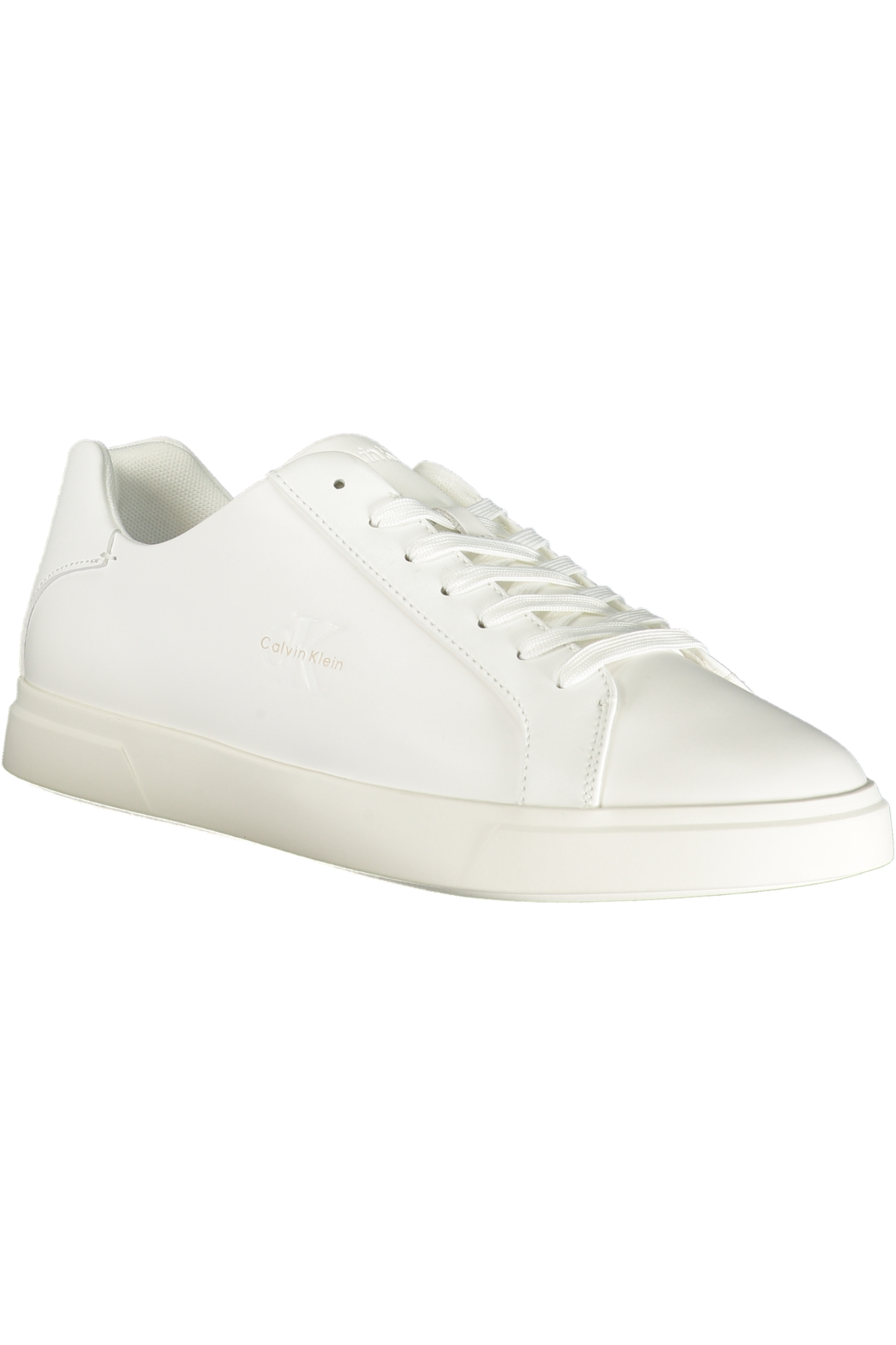 CALVIN KLEIN MEN'S WHITE SPORTS SHOES CALVIN KLEIN MEN'S WHITE SPORTS SHOES - Image 2