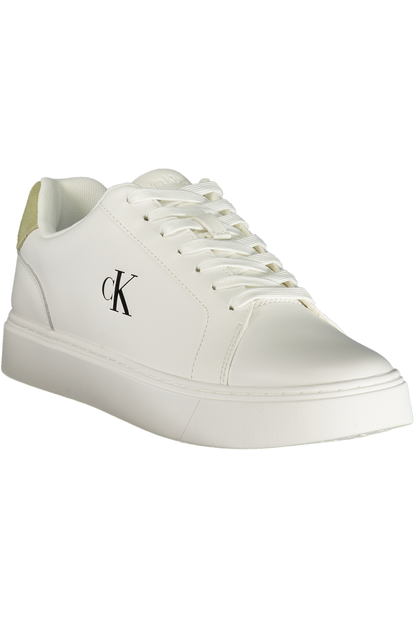 CALVIN KLEIN MEN'S WHITE SPORTS SHOES CALVIN KLEIN MEN'S WHITE SPORTS SHOES - Image 2