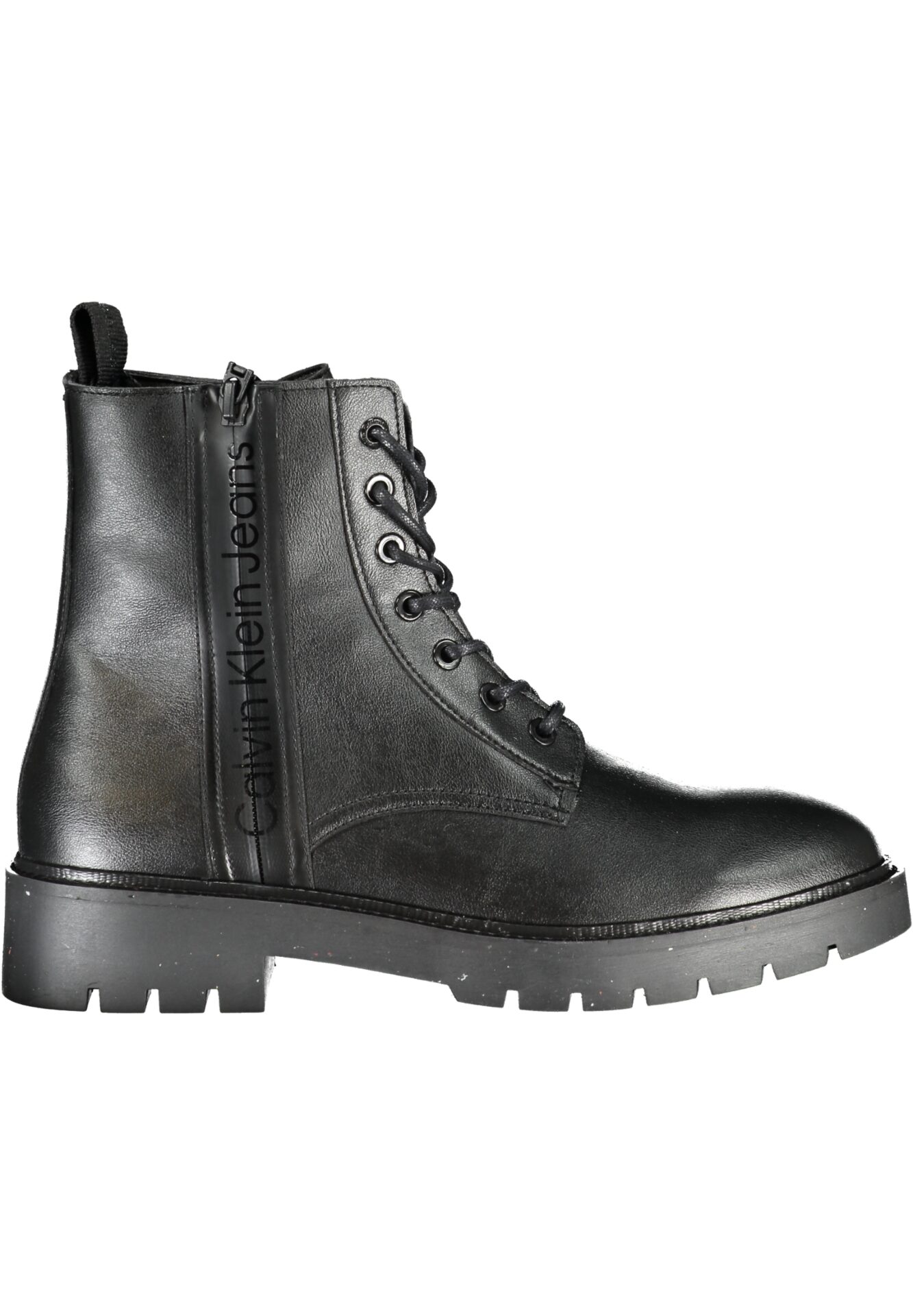 CALVIN KLEIN BLACK MEN'S BOOT FOOTWEAR