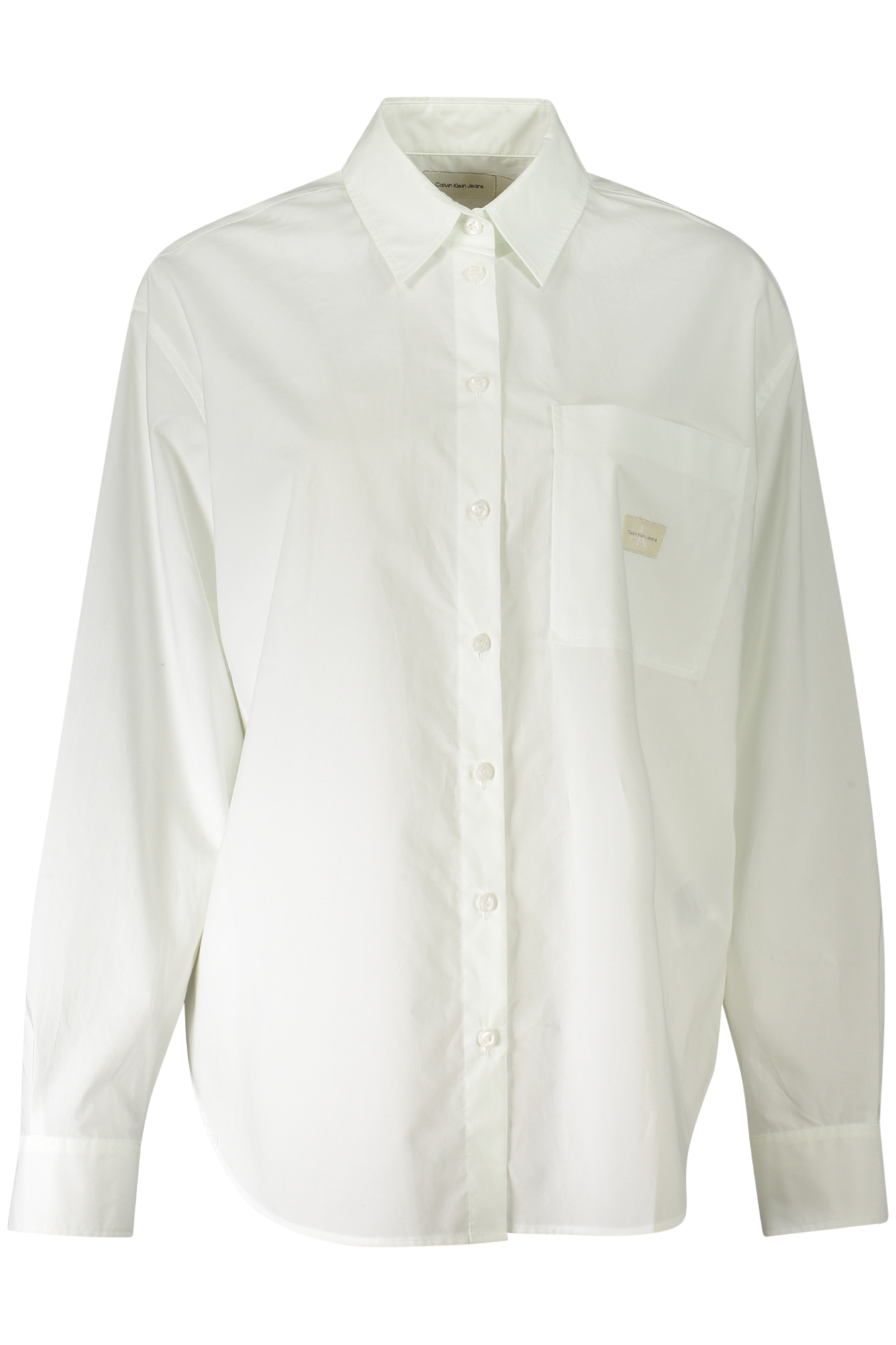 CALVIN KLEIN LONG SLEEVE SHIRT WOMEN WHITE CALVIN KLEIN LONG SLEEVE SHIRT WOMEN WHITE