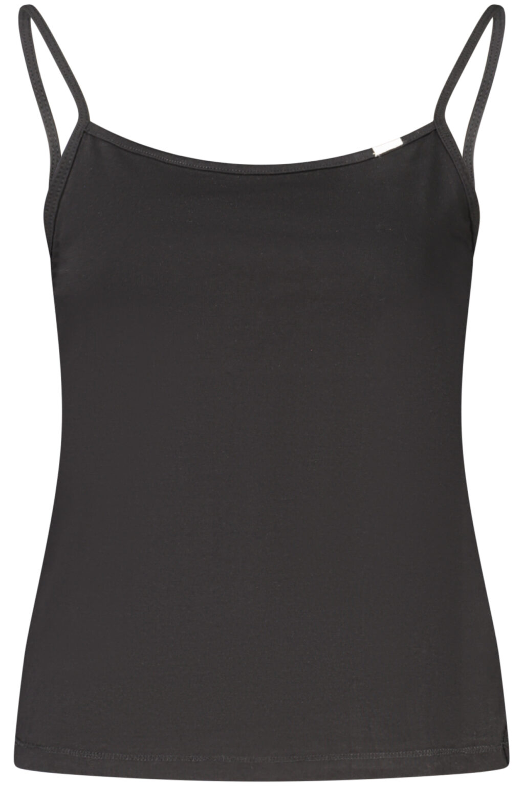calvinkleincanottadonnanero_1 CALVIN KLEIN juoda moteriška palaidinė be rankovių