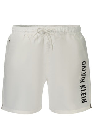 CALVIN KLEIN MEN'S WHITE BOTTOM SWIMSUIT