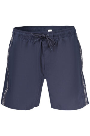 CALVIN KLEIN MEN'S BLUE BOTTOM SWIMSUIT