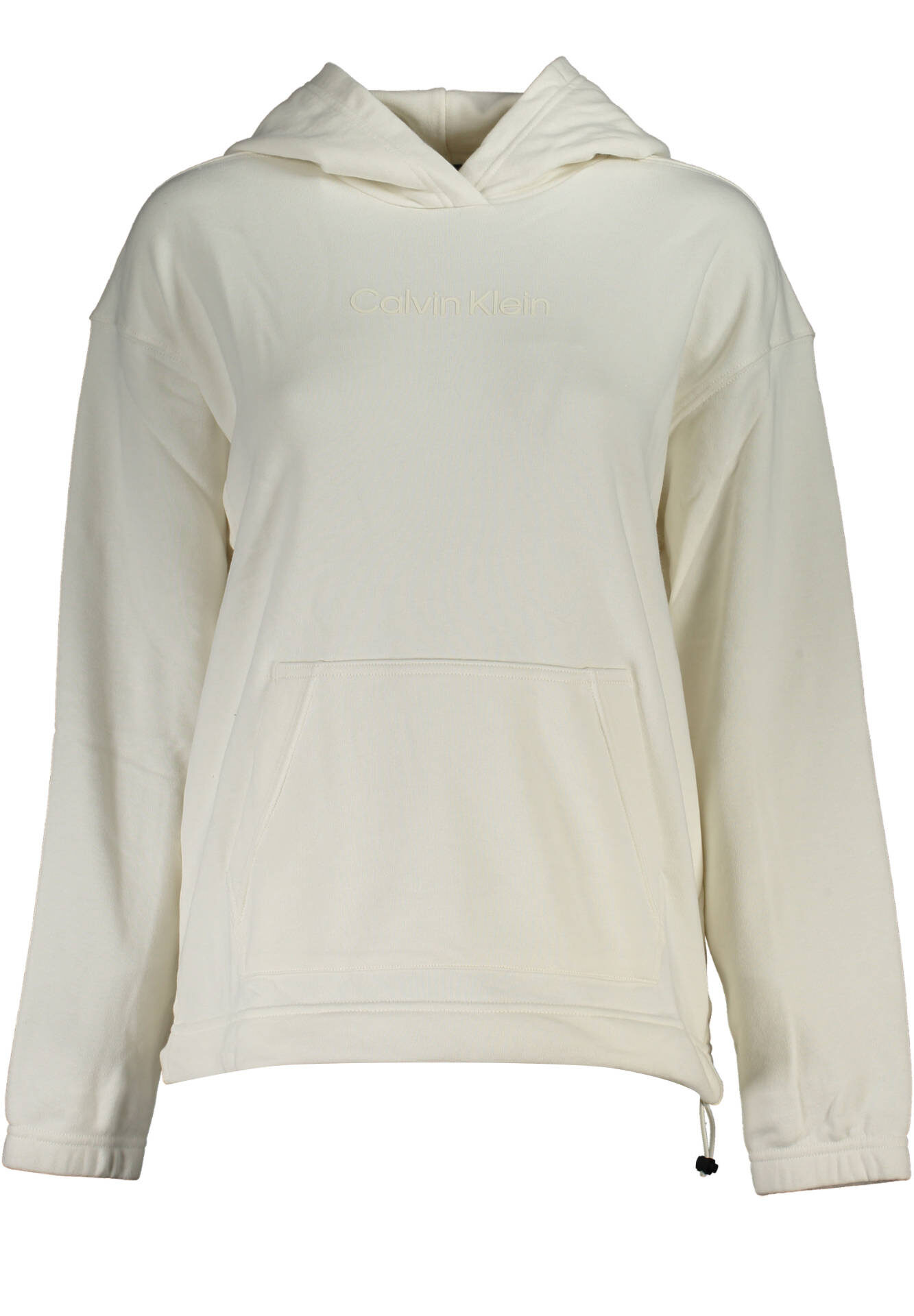 CALVIN KLEIN WOMEN'S SWEATSHIRT WITHOUT ZIP WHITE
