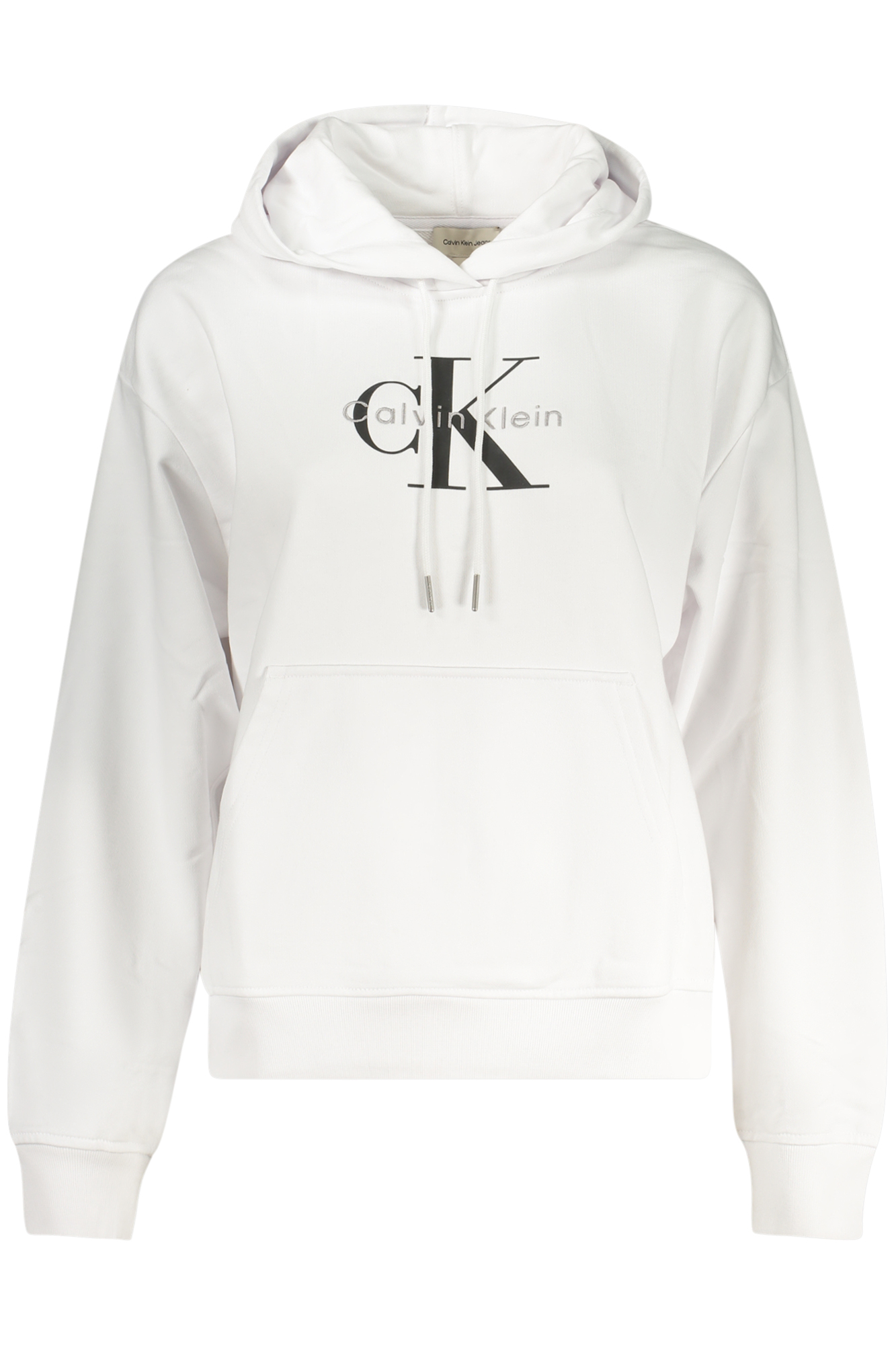 CALVIN KLEIN WOMEN'S ZIP-UP SWEATSHIRT WHITE CALVIN KLEIN WOMEN'S ZIP-UP SWEATSHIRT WHITE
