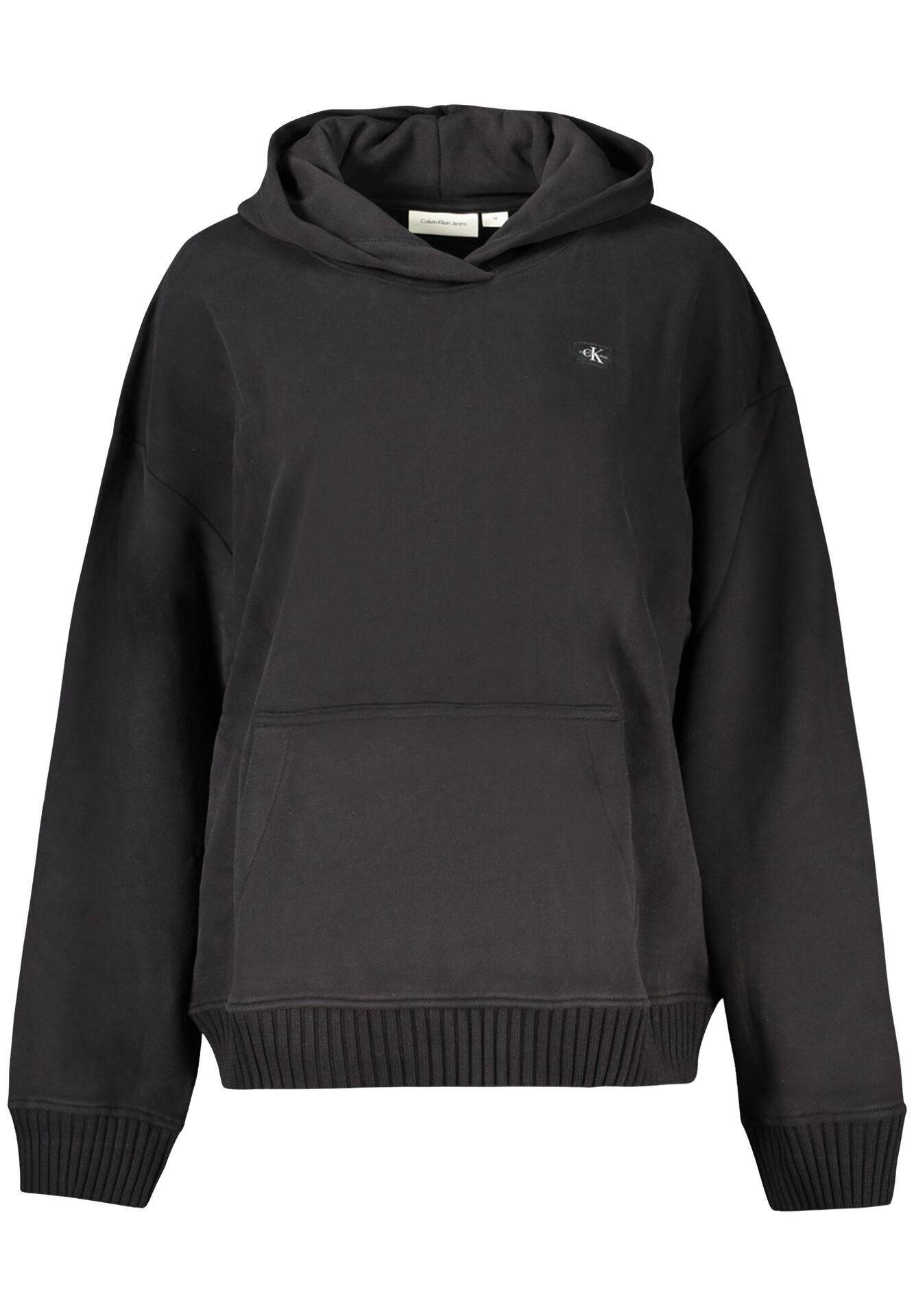 CALVIN KLEIN SWEATSHIRT WITHOUT ZIP WOMEN BLACK