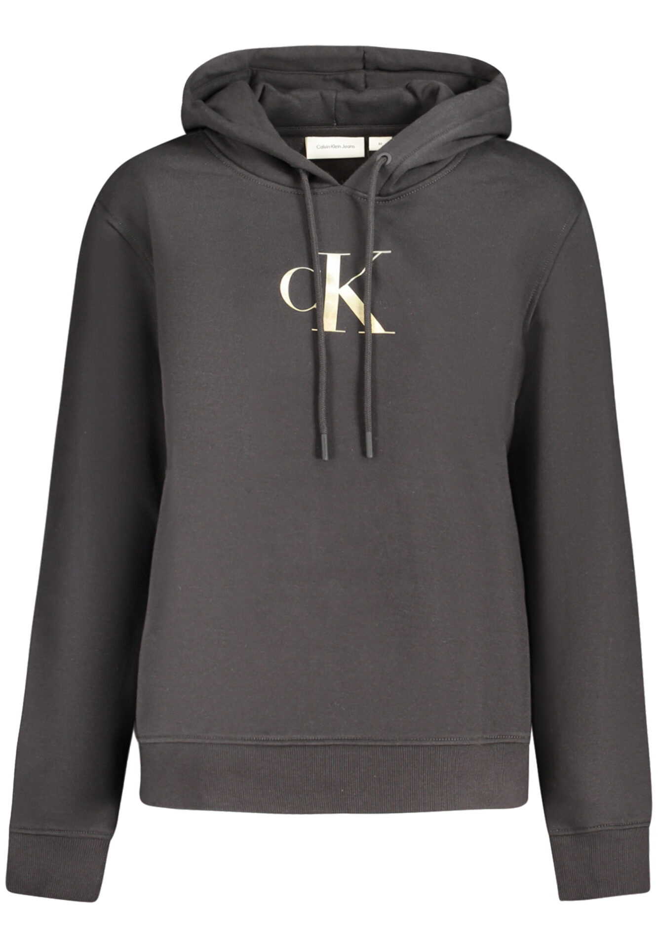 CALVIN KLEIN SWEATSHIRT WITHOUT ZIP WOMEN BLACK