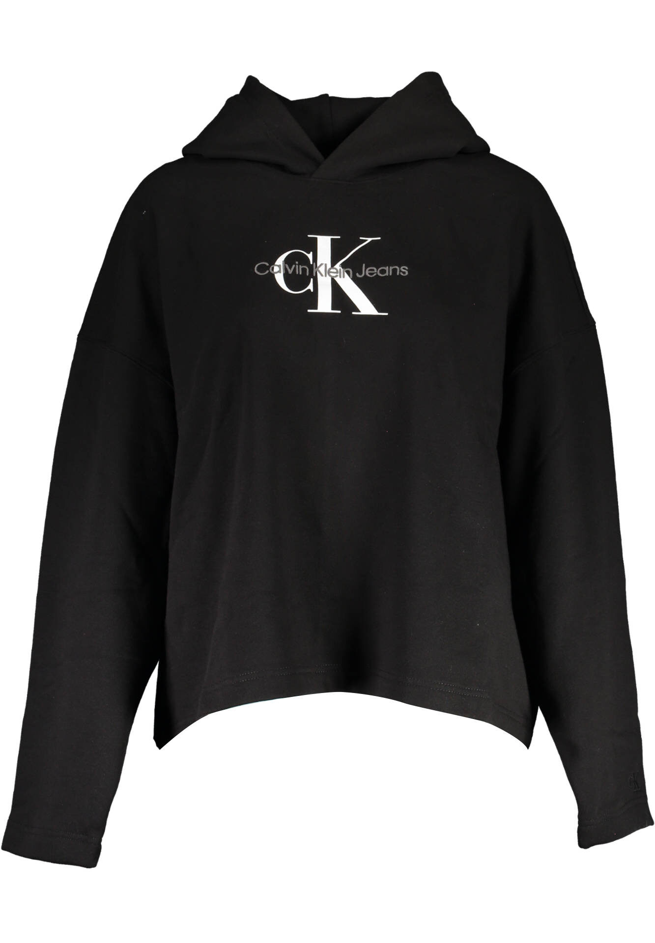 CALVIN KLEIN SWEATSHIRT WITHOUT ZIP WOMAN BLACK